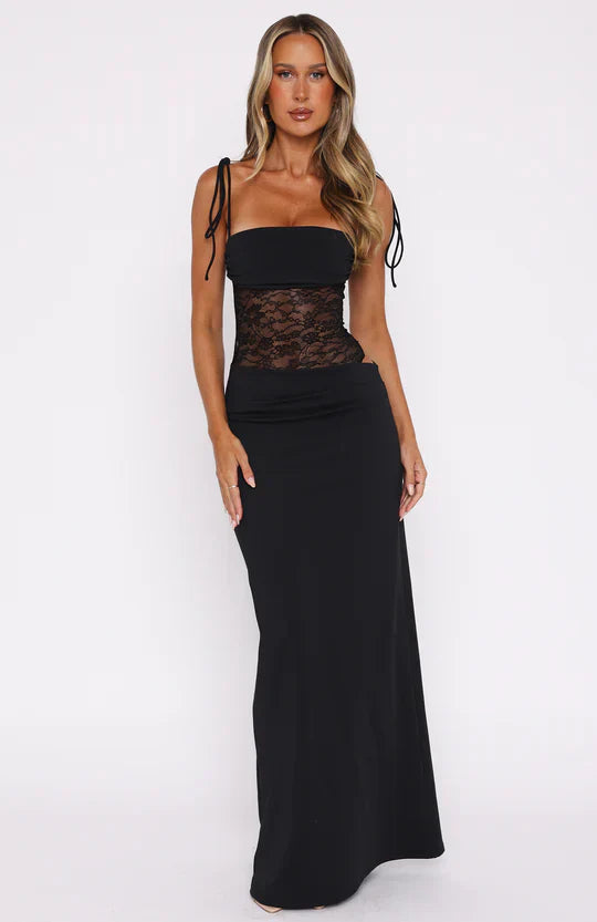 LUMINA STRAPLESS MAXI DRESS – Timeless Radiance