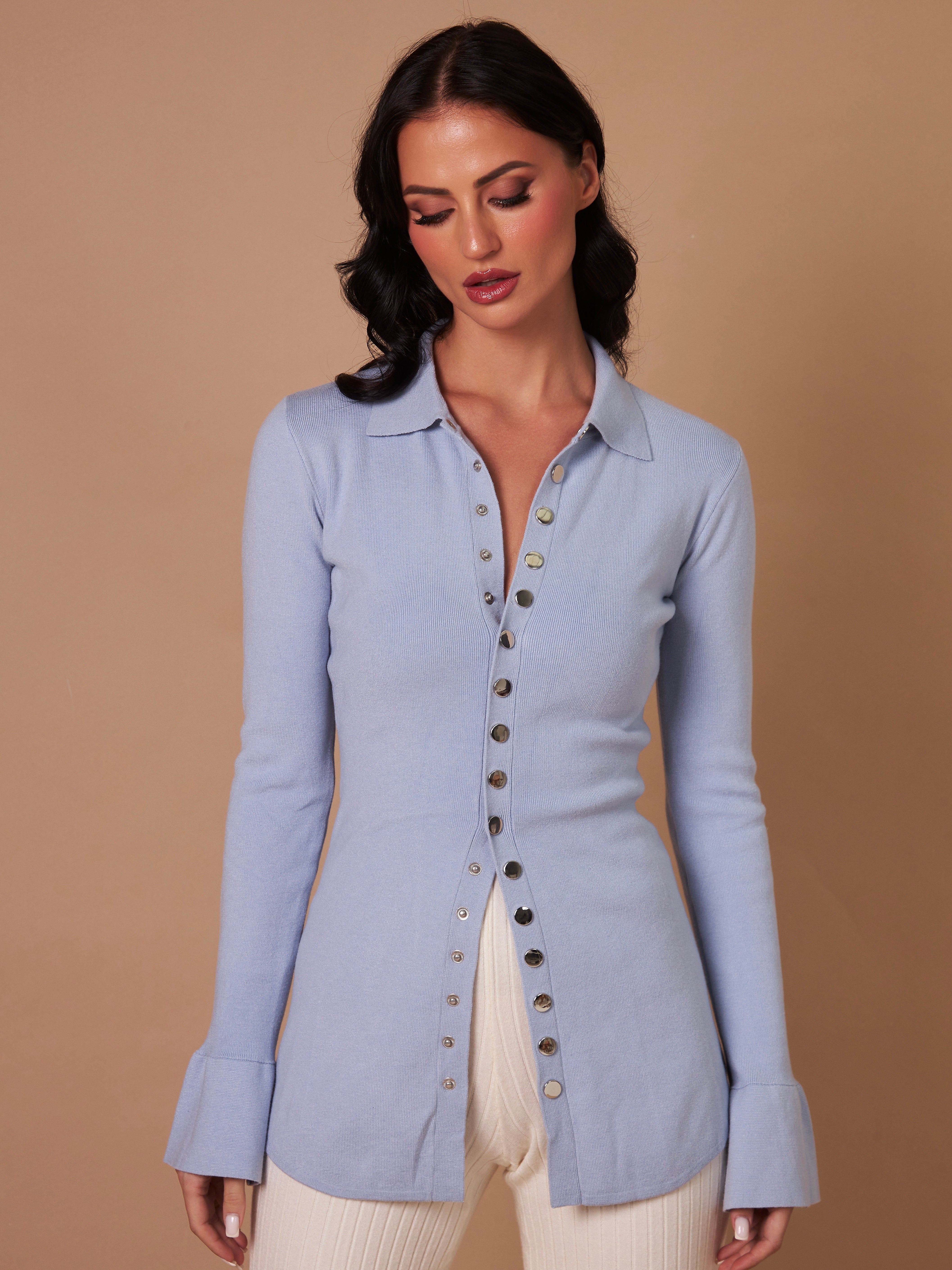 Muse Knit Cardigan – Sculpted Softness