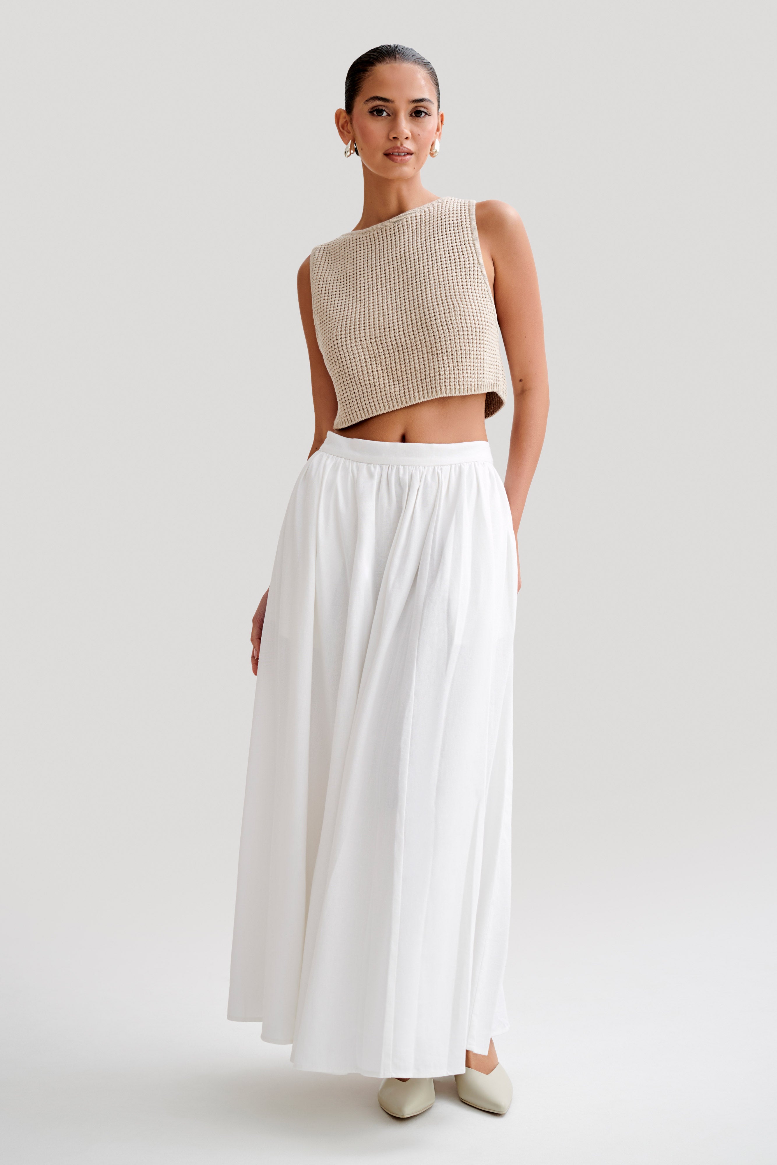 Clarence Linen Skirt – Pure Poise