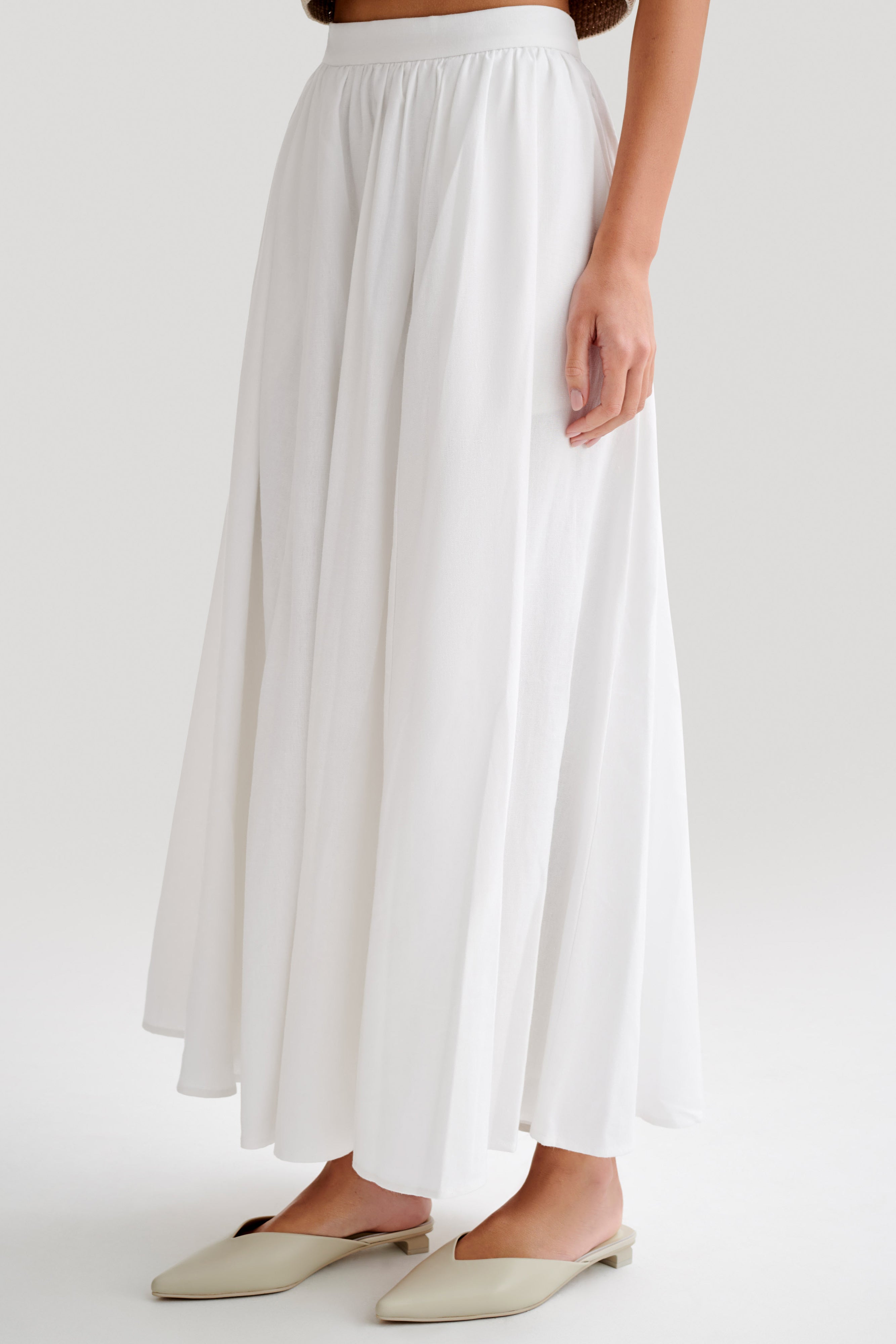 Clarence Linen Skirt – Pure Poise