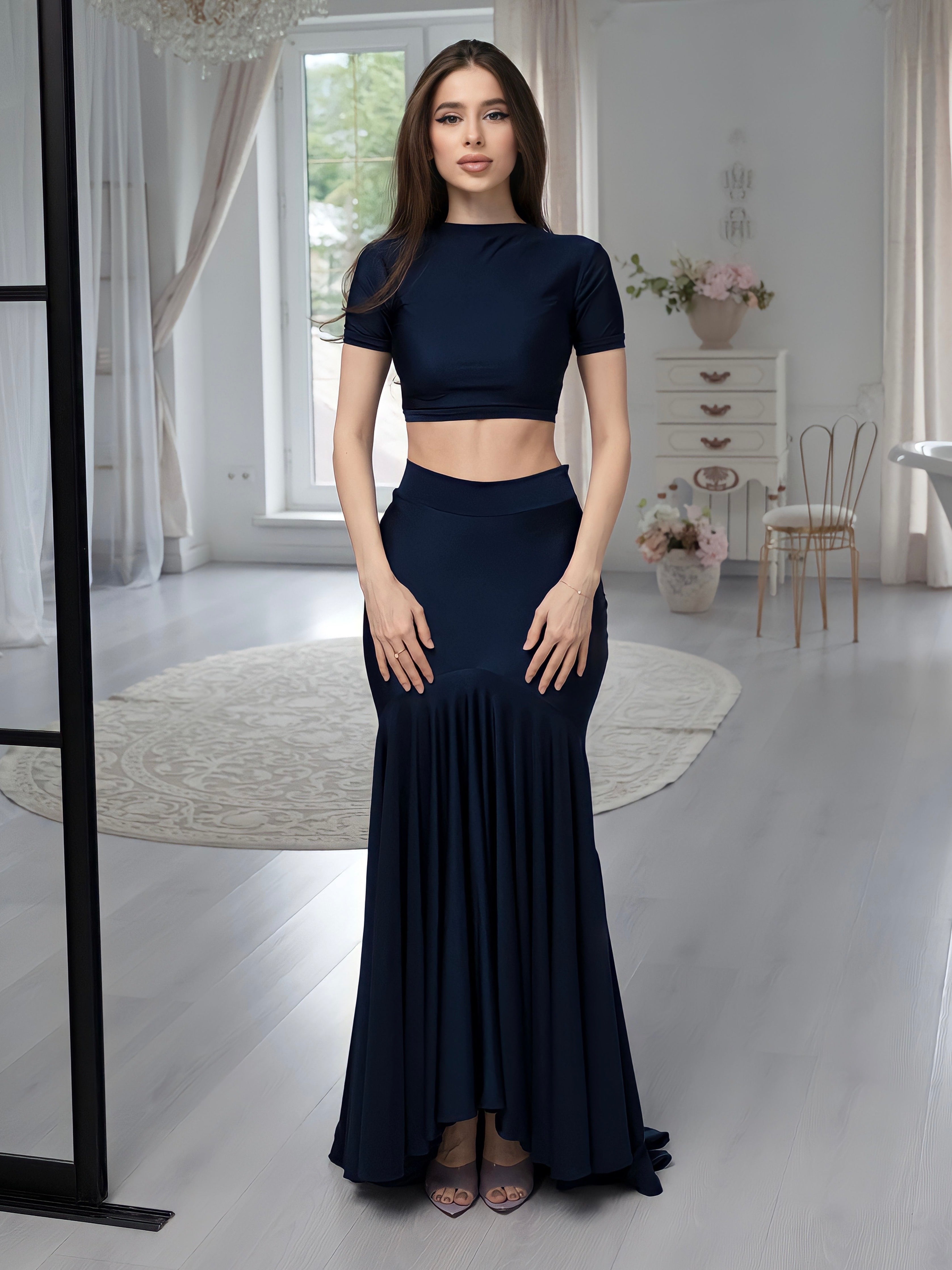 Esme Ruffle Skirt – Timeless Drama