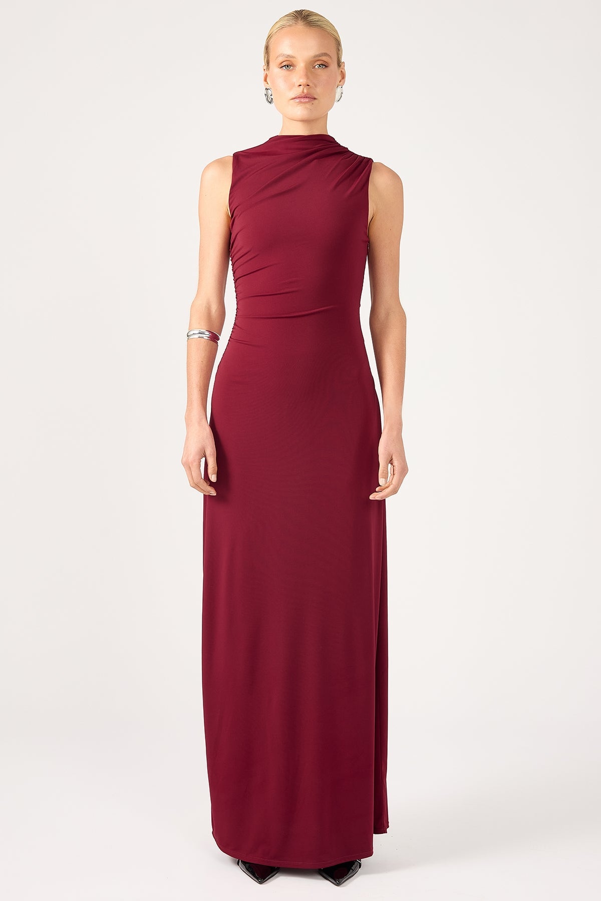 ROSEWOOD MAXI DRESS – DEEP ELEGANCE