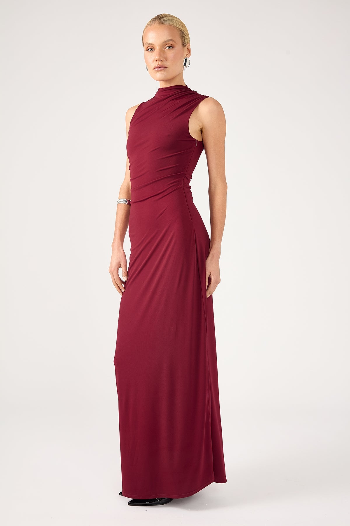 ROSEWOOD MAXI DRESS – DEEP ELEGANCE