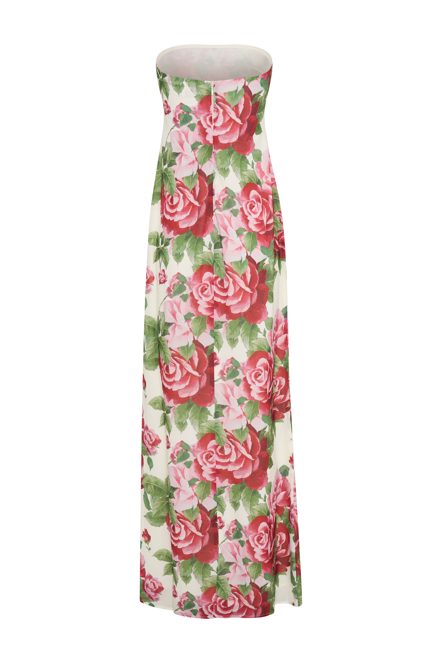 Sierra Strapless Maxi – Rose Drift