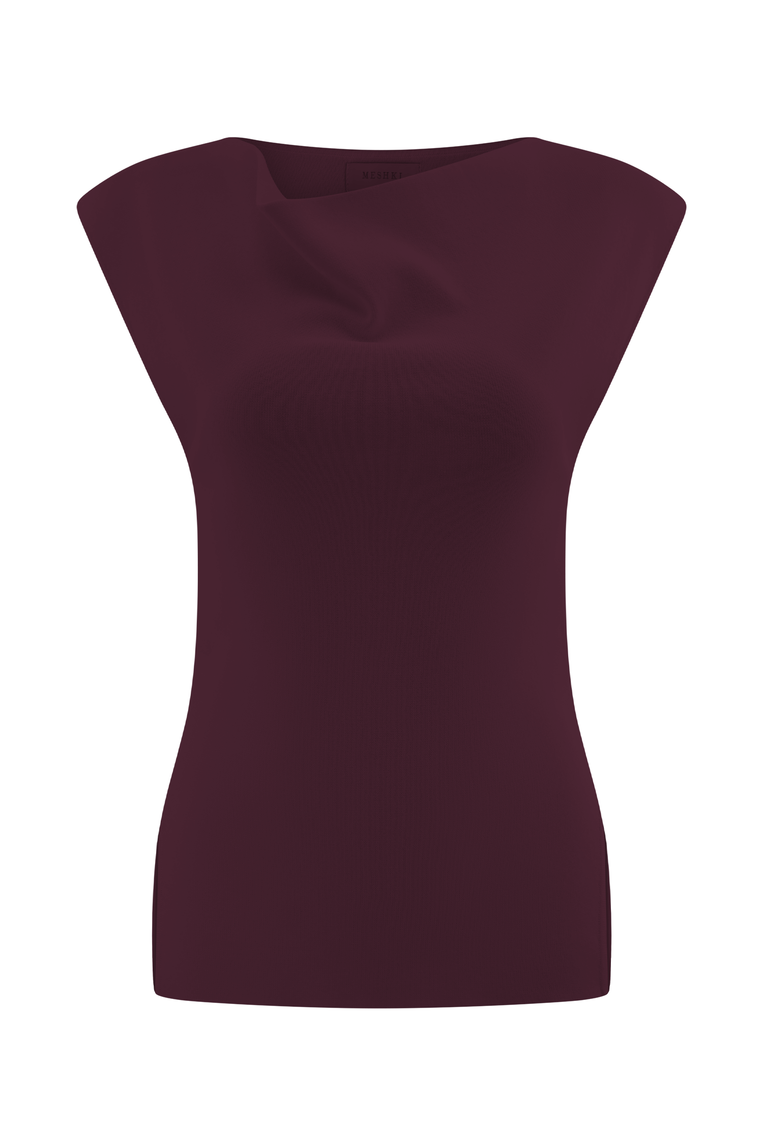 Francisca Knit Top – Merlot Ease