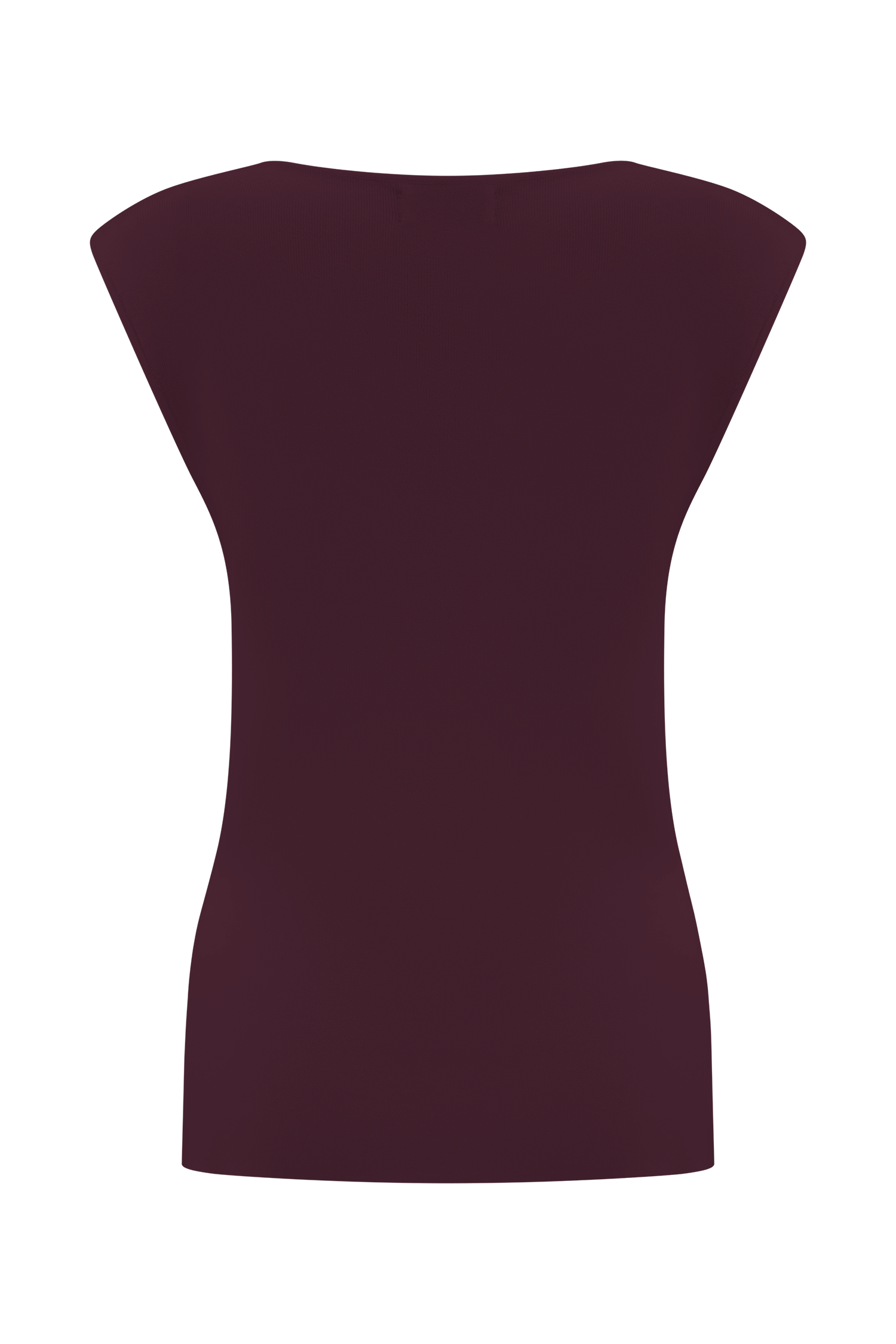 Francisca Knit Top – Merlot Ease