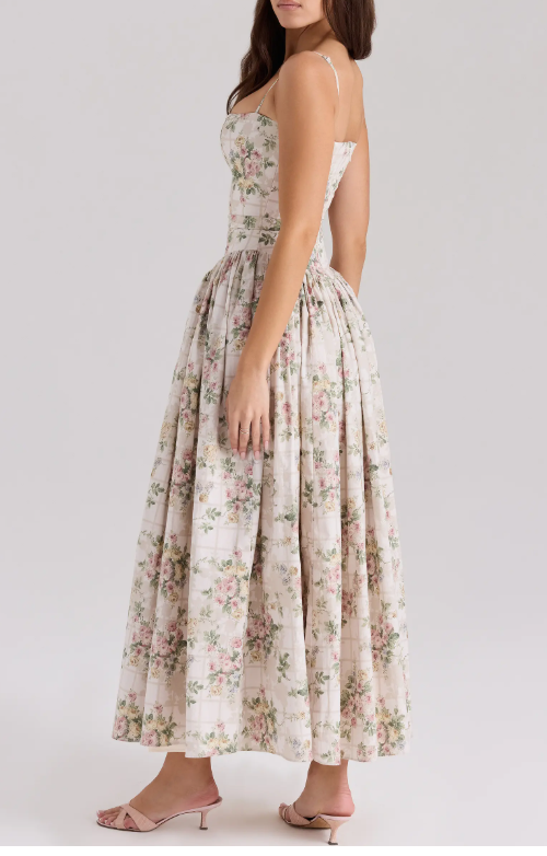 YSABELLA FLORAL MAXI – GARDEN WHIMSY