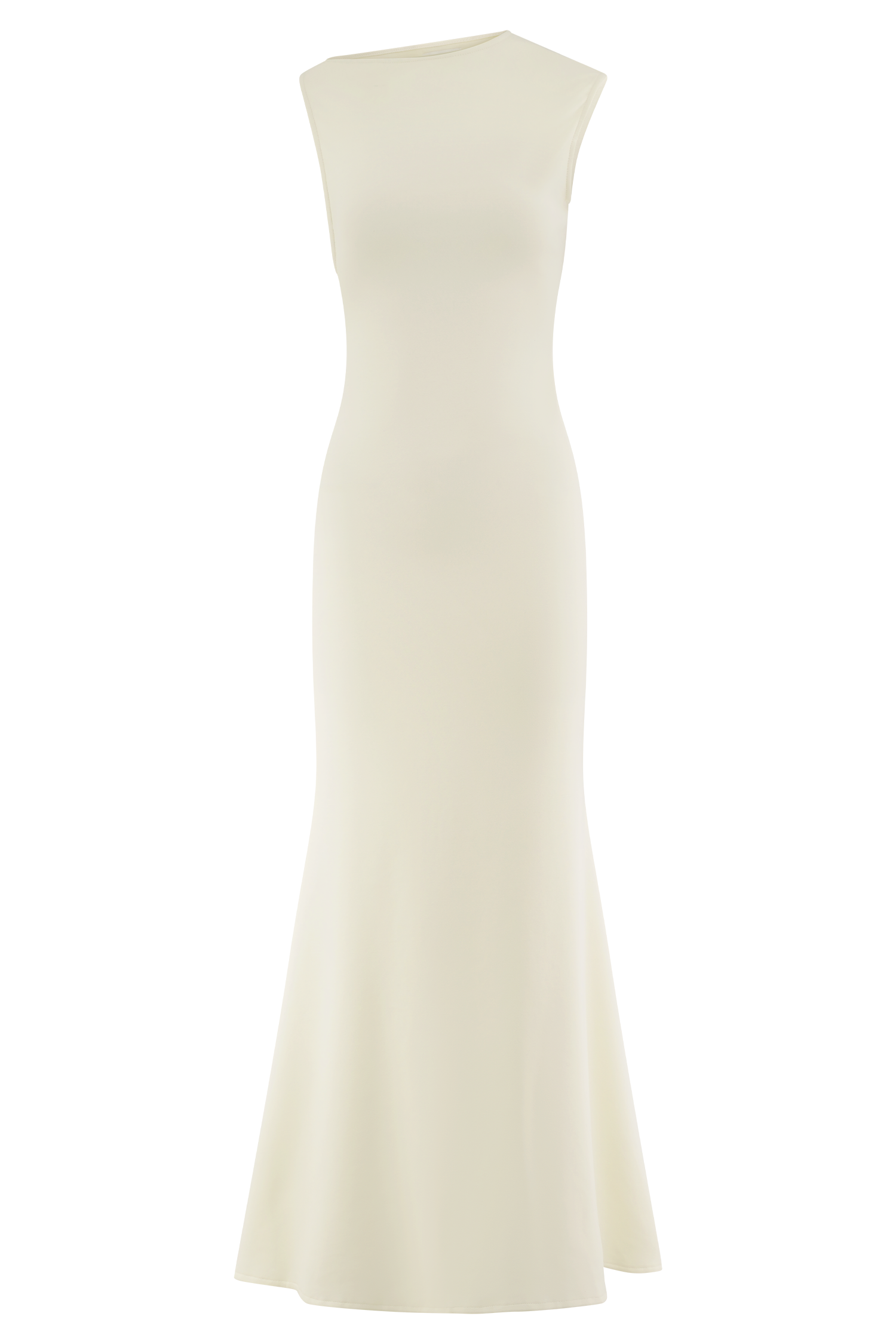 Neriah Cut-Out Gown – Ivory Flame