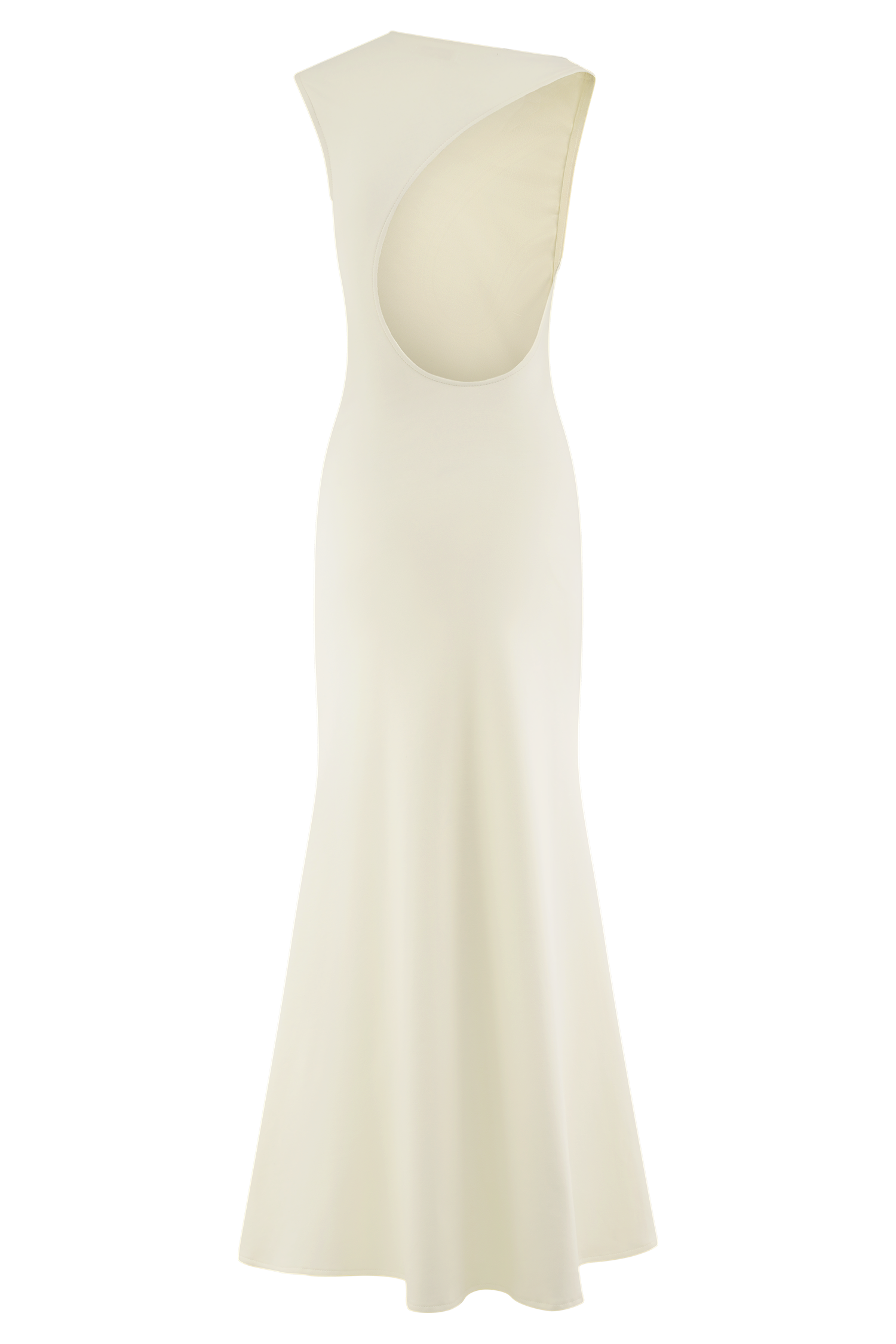 Neriah Cut-Out Gown – Ivory Flame