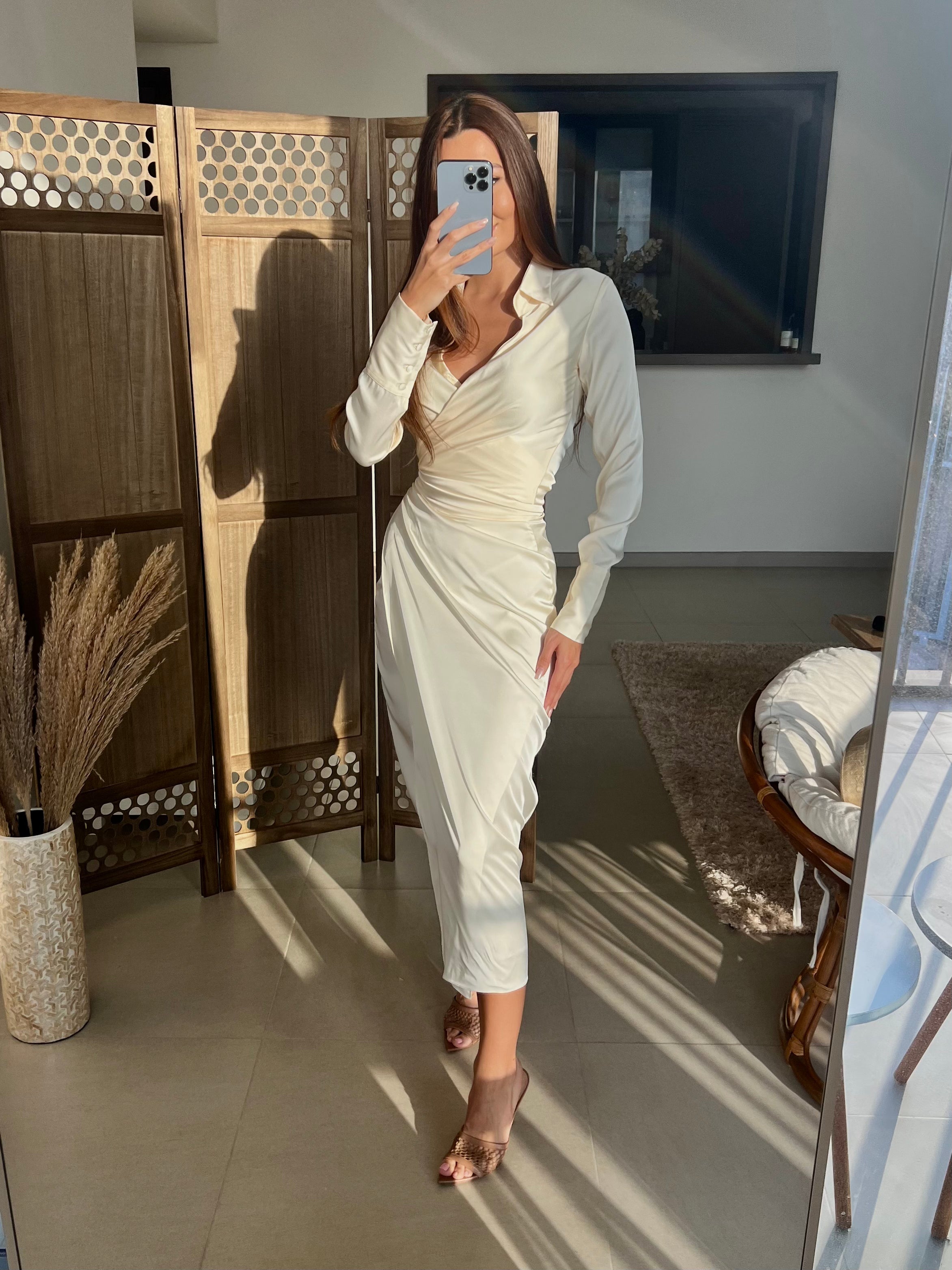 Mira Wrap Skirt – Sleek Simplicity