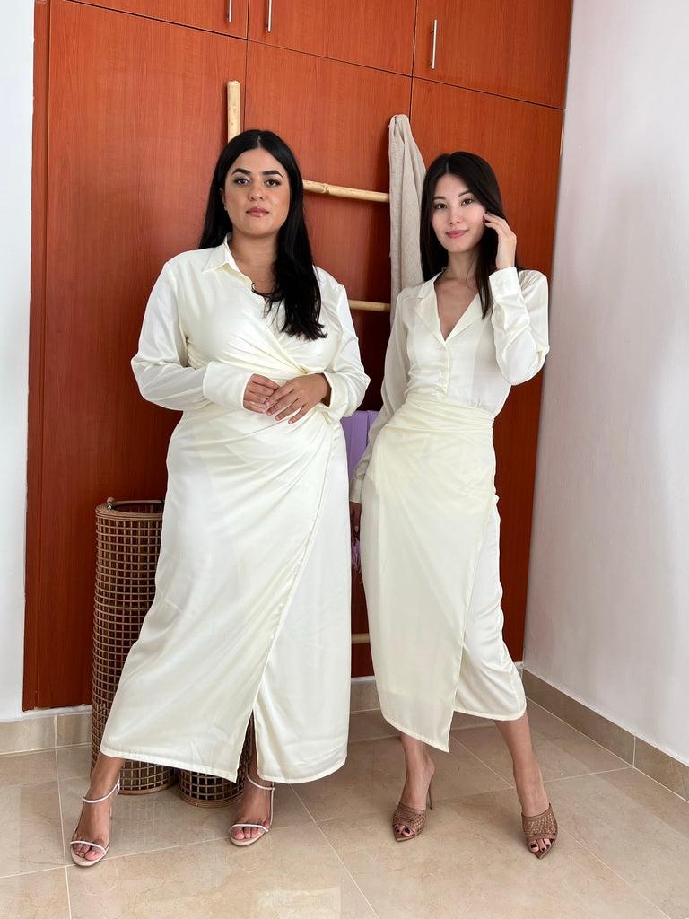 Mira Wrap Skirt – Sleek Simplicity