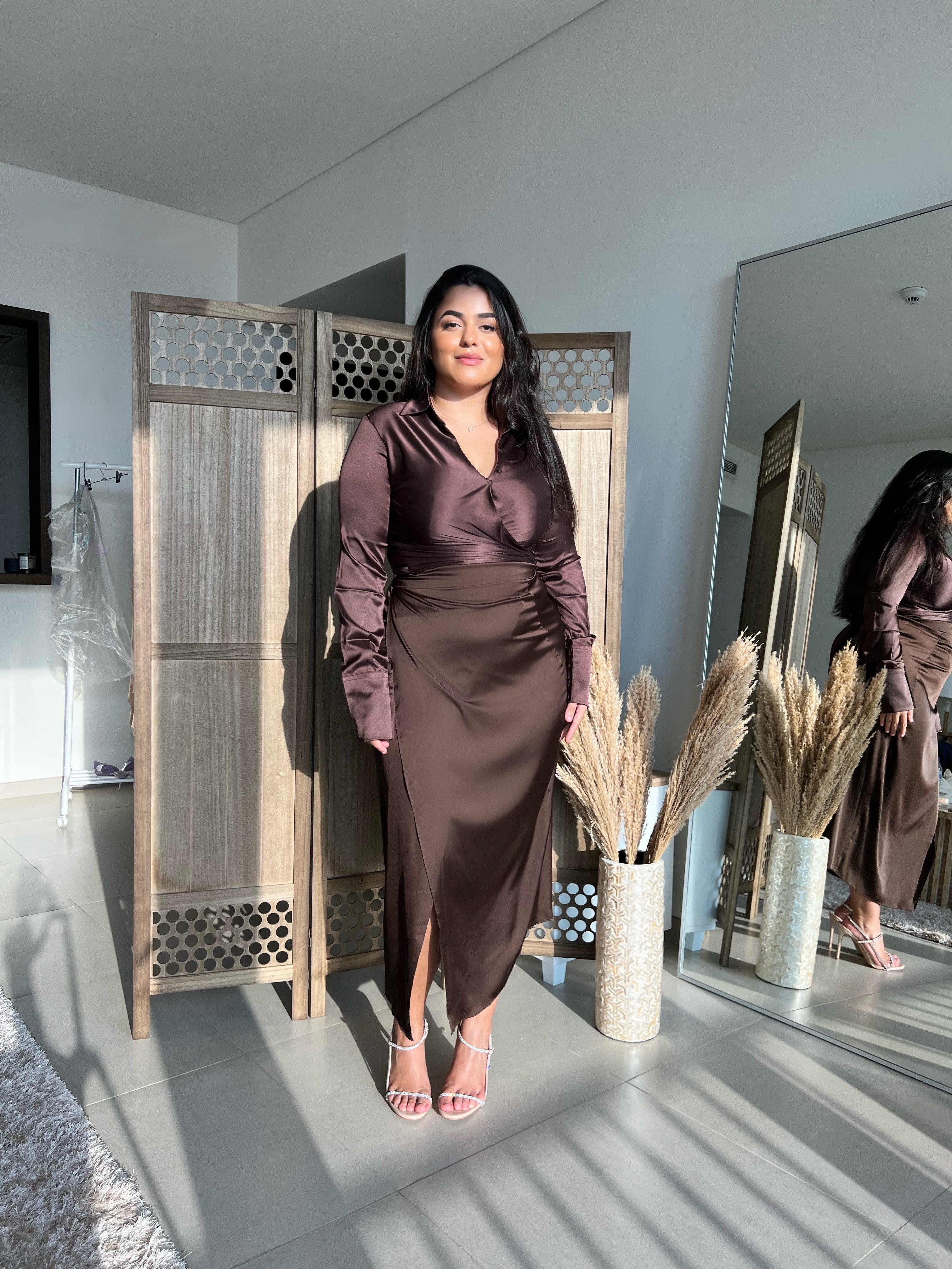 Mira Wrap Skirt – Sleek Simplicity