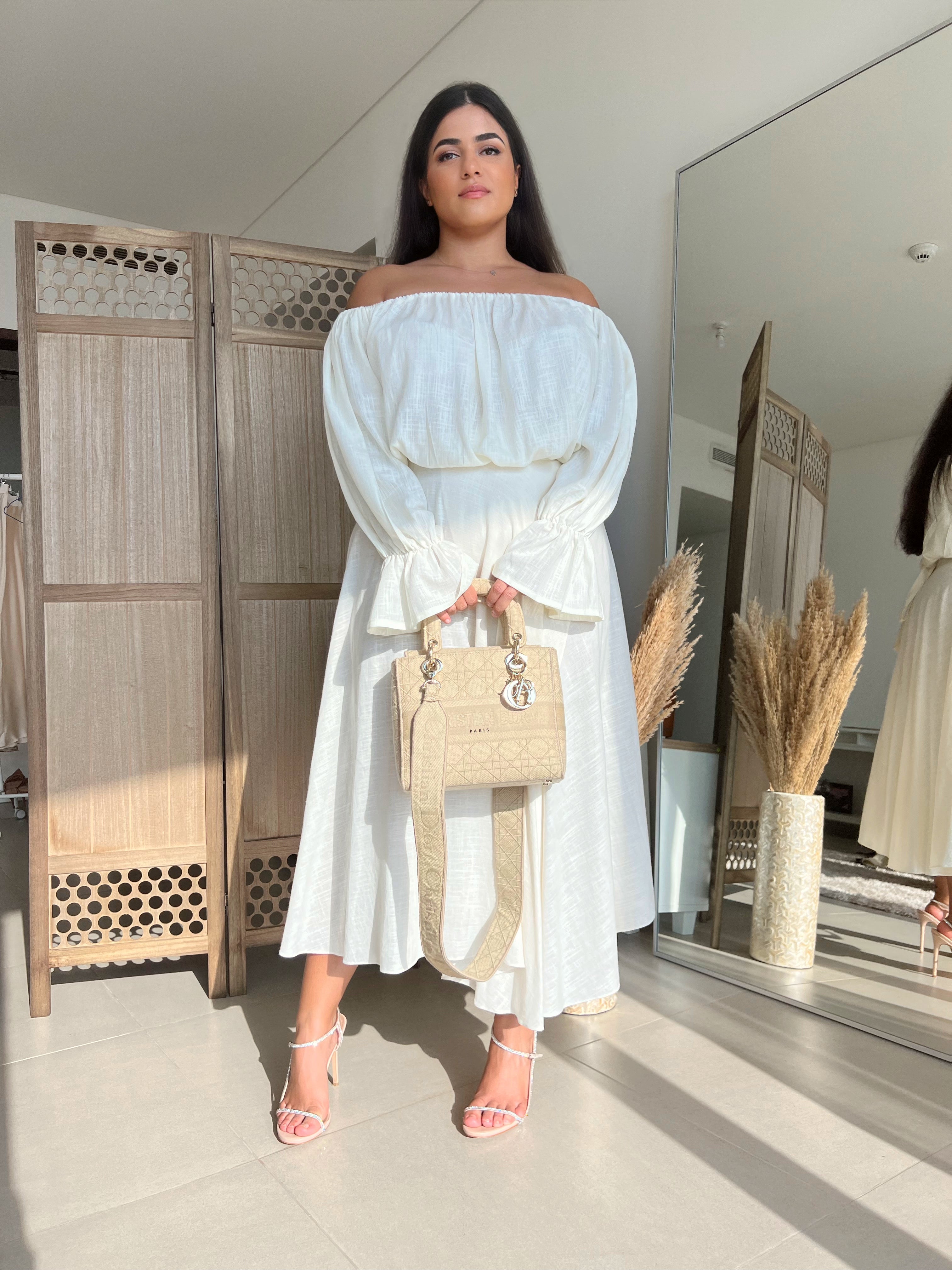 Lina Linen Set – Soft Summer Glow