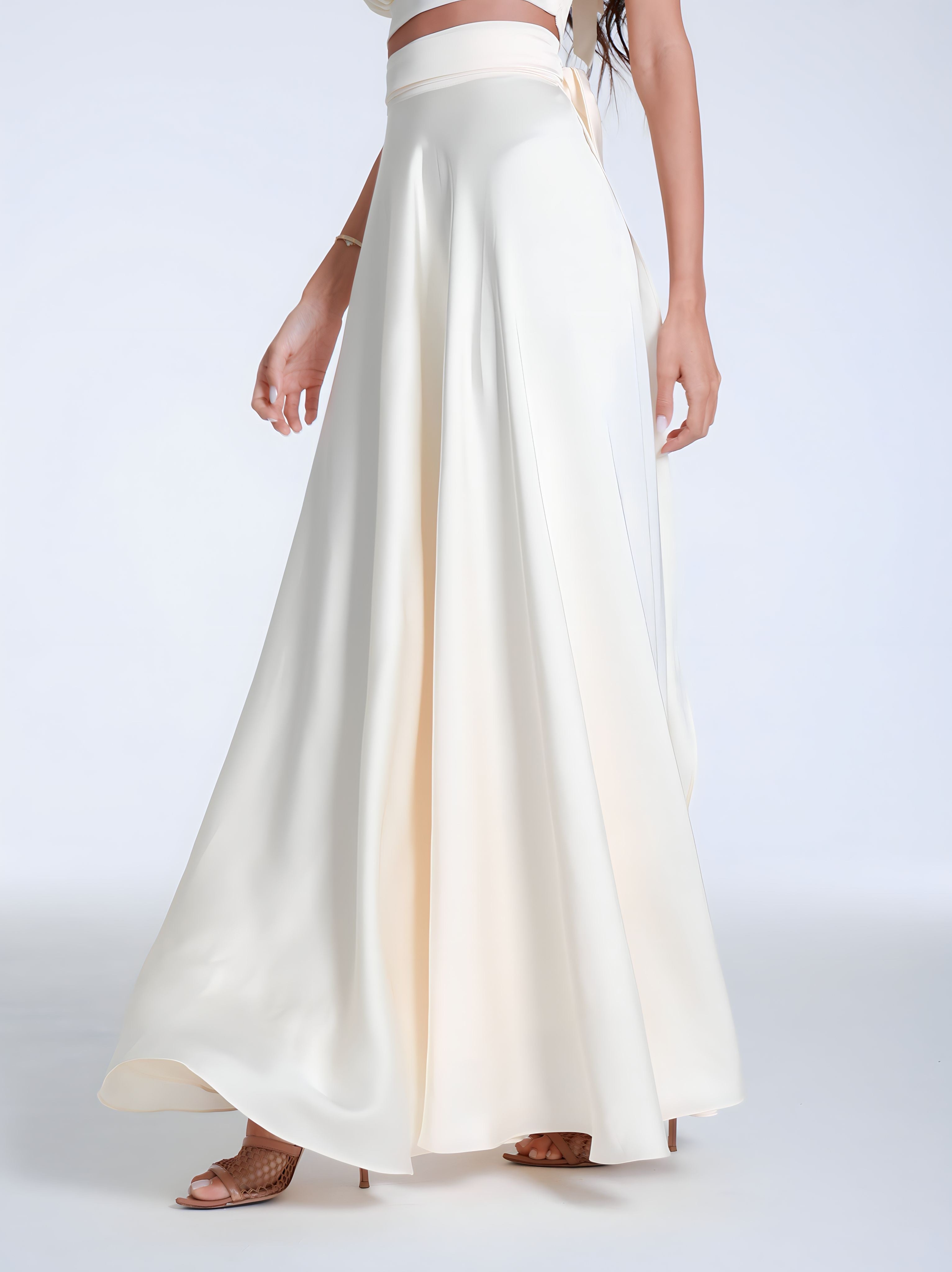 Aveline Skirt – Satin Grace