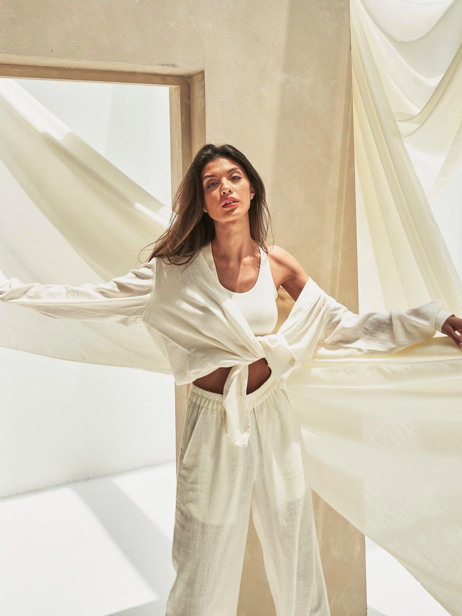 Nahla Linen Set – Timeless Ease