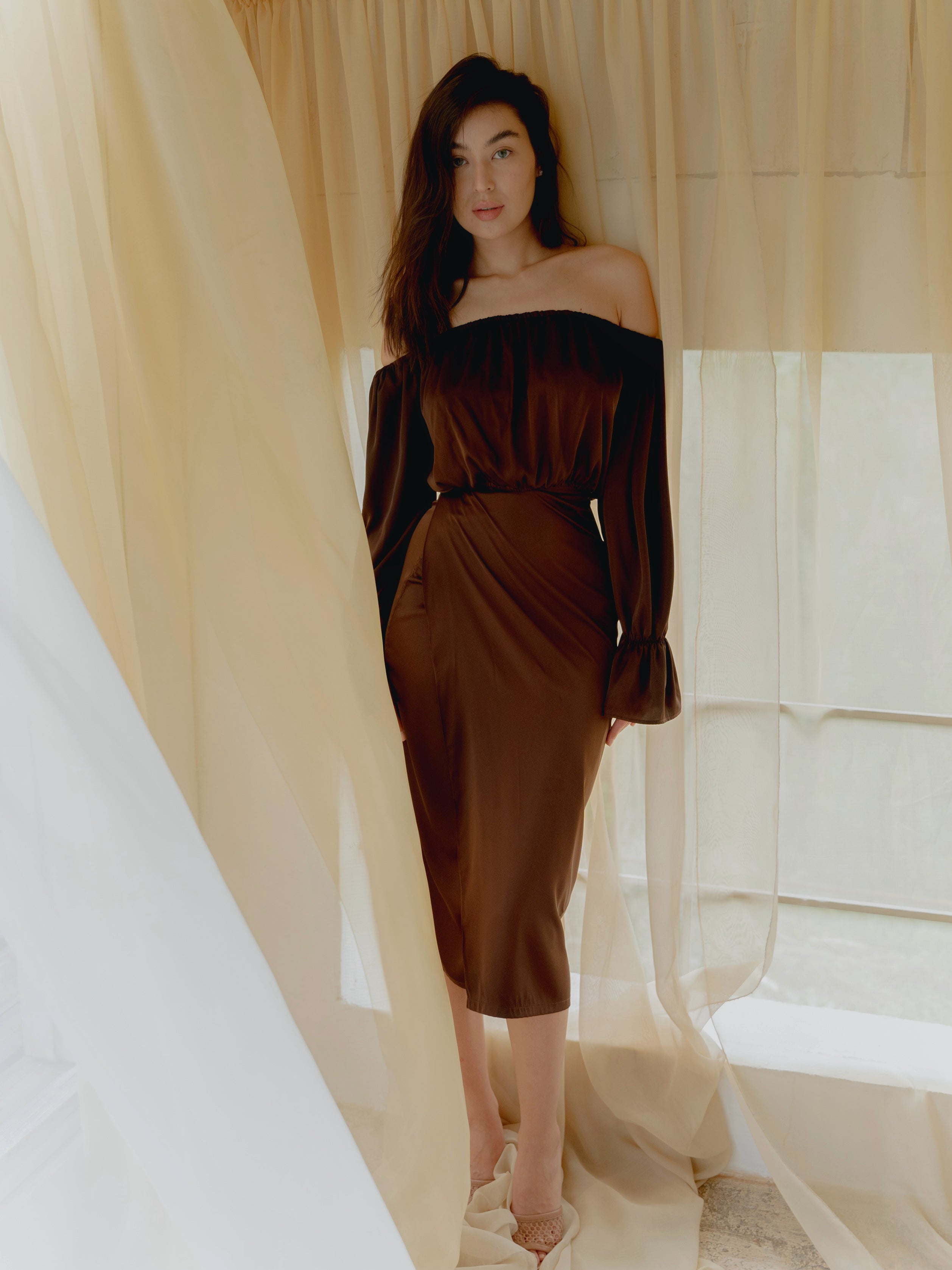 Mira Wrap Skirt – Sleek Simplicity