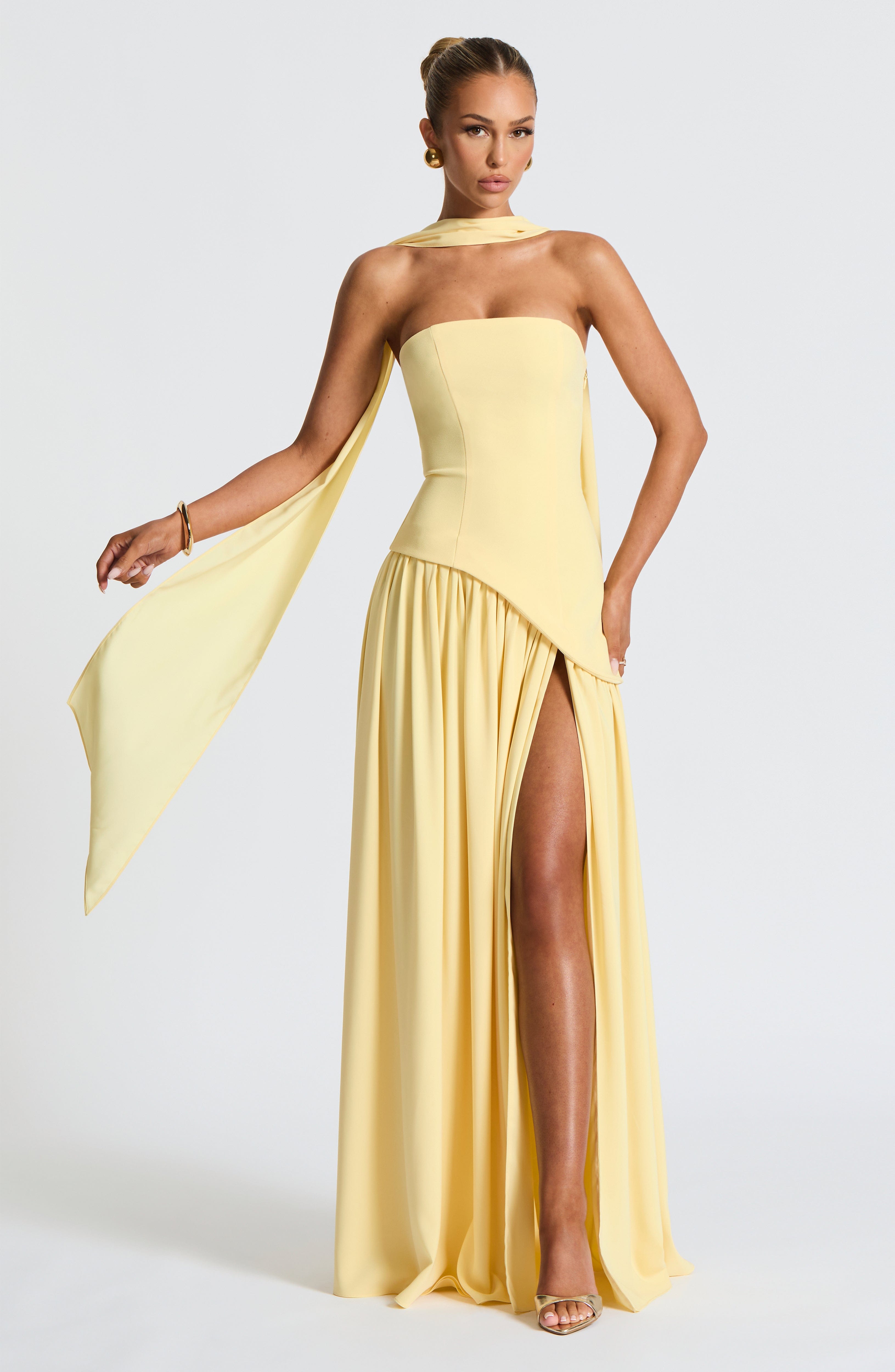 AURELIA DRAPE DRESS – GRACE IN MOTION