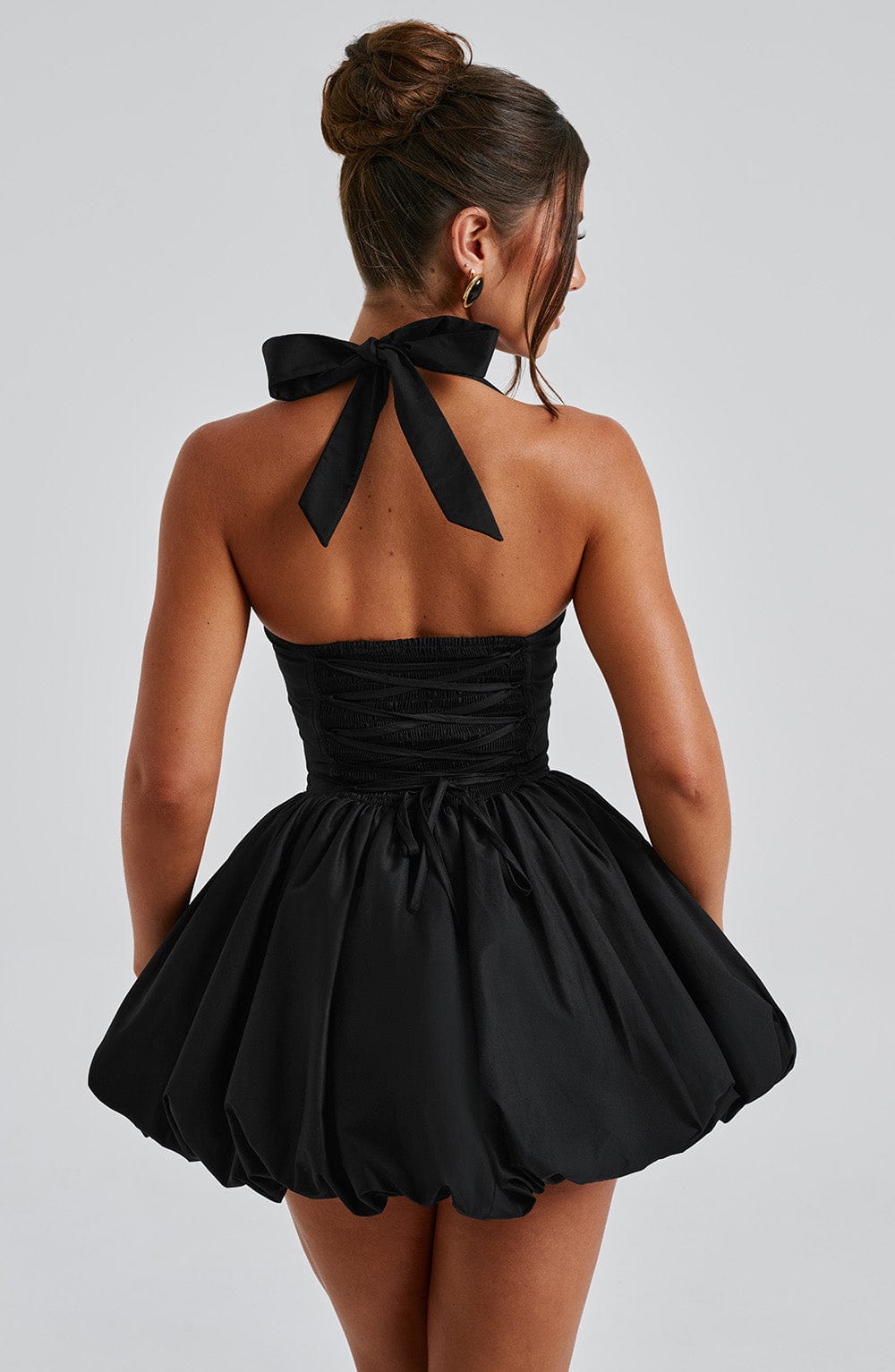 NOIR PETITE DRESS – PLAYFUL ALLURE