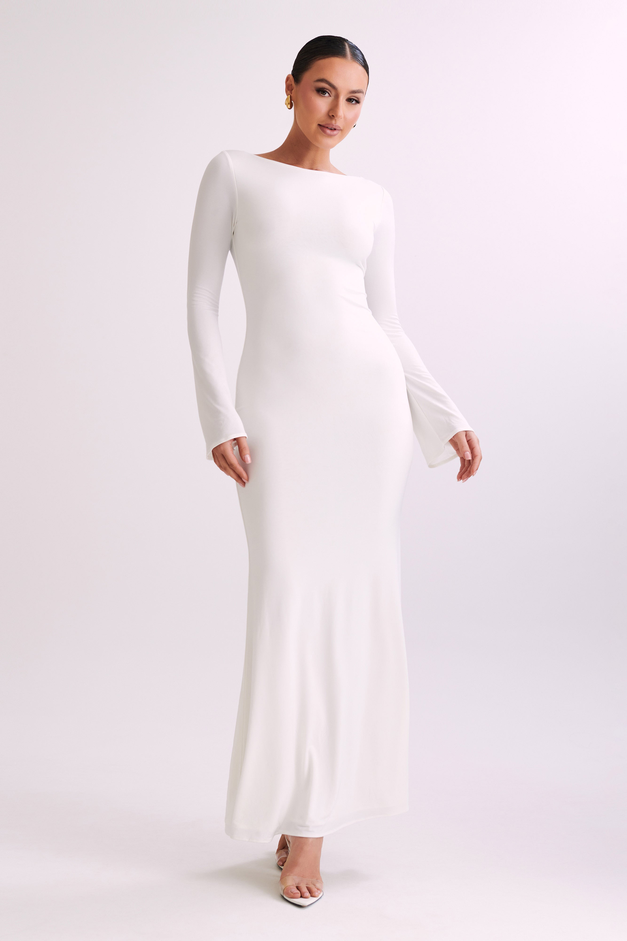 Amara Grace Gown – Ivory Elegance