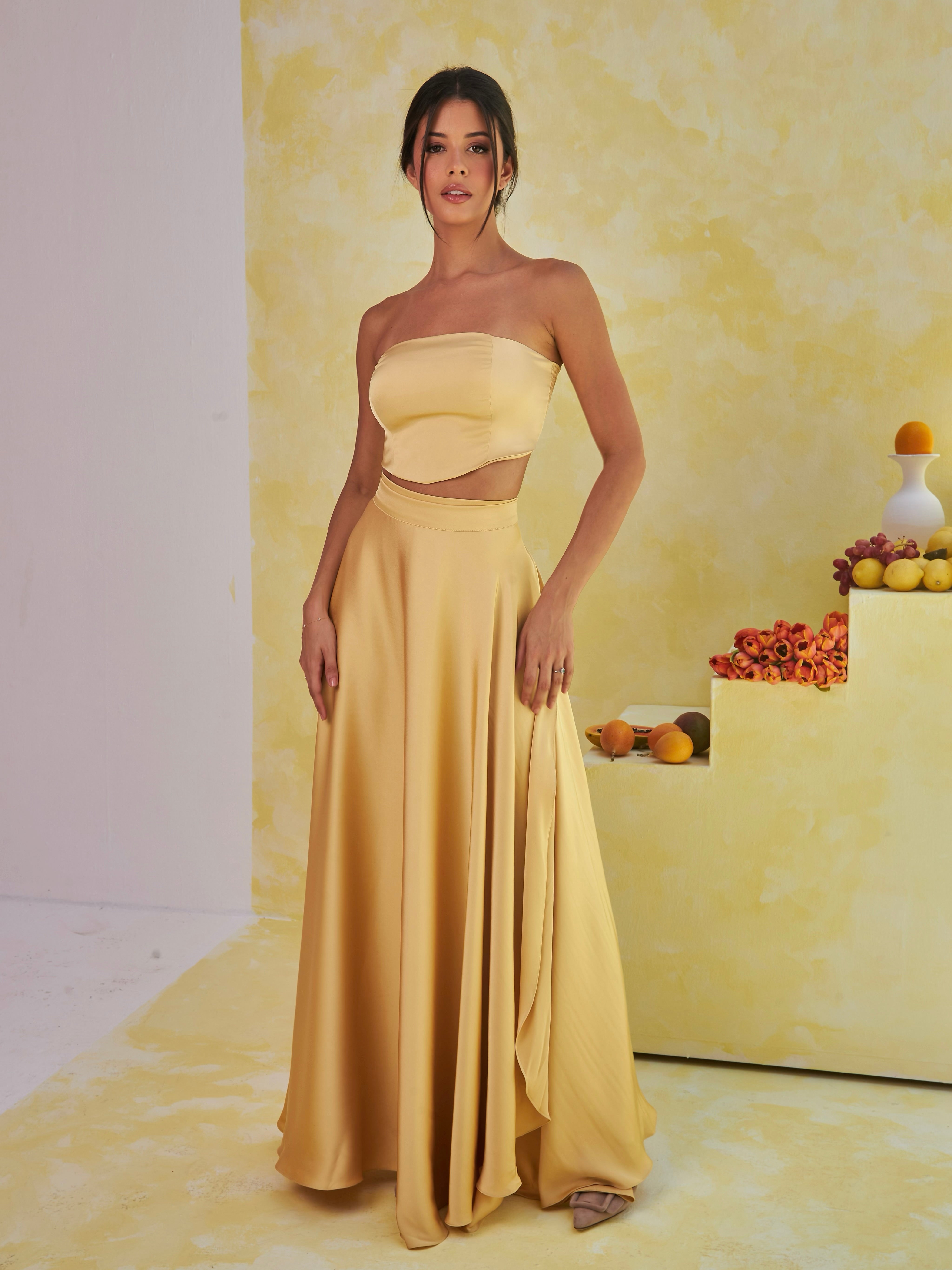 Solara Maxi Set – Sunlit Grace