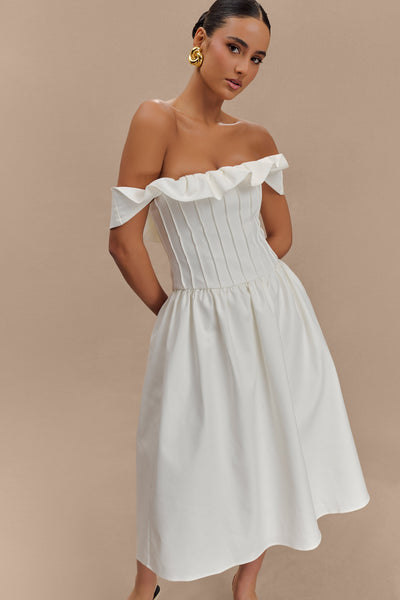 Amara Sol Midi – Pure White Grace