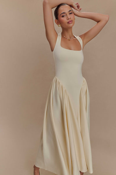 SABRINA MIDI DRESS – TIMELESS POISE