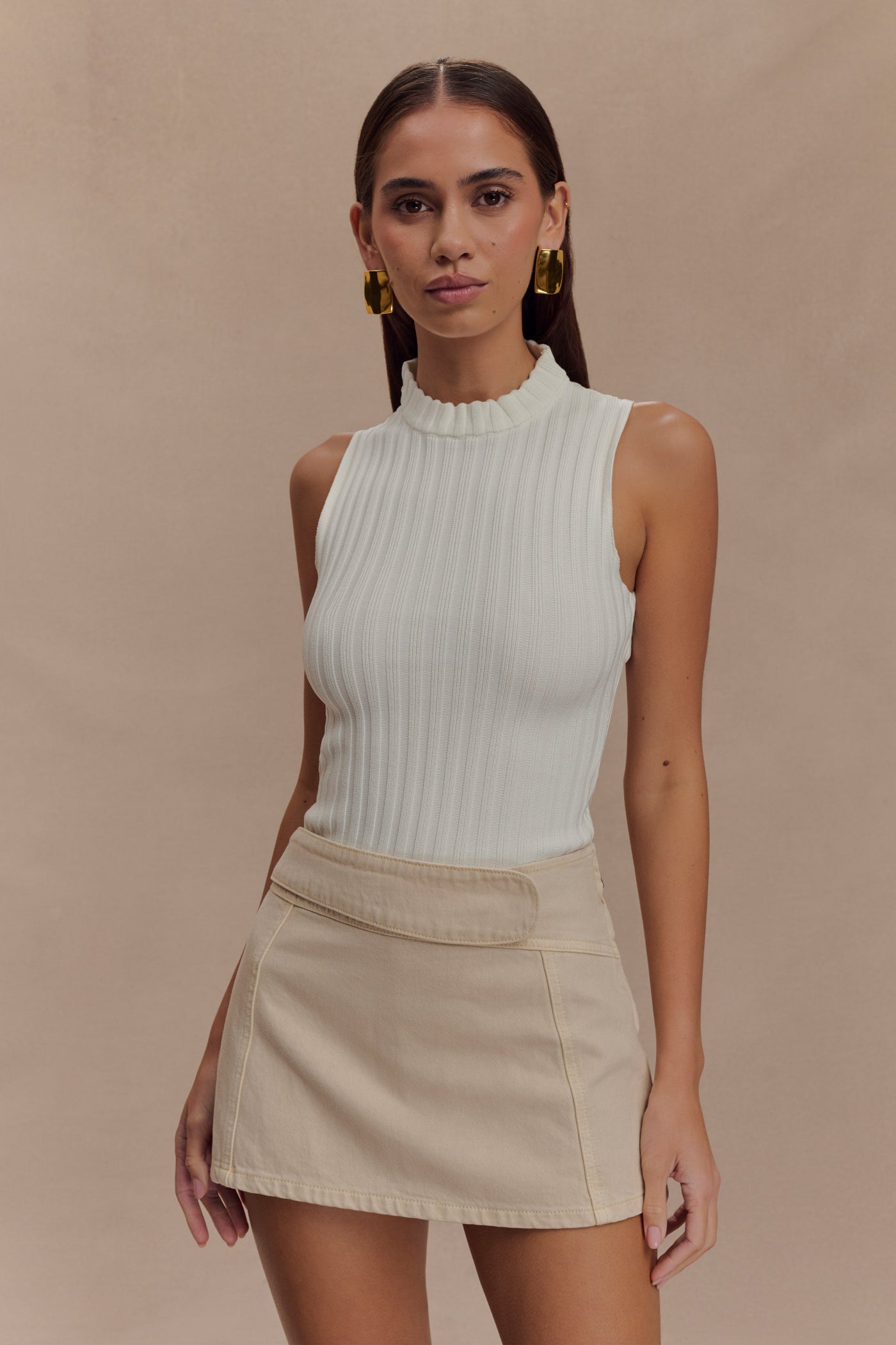 Oona Knit Top – Sculpted Ease