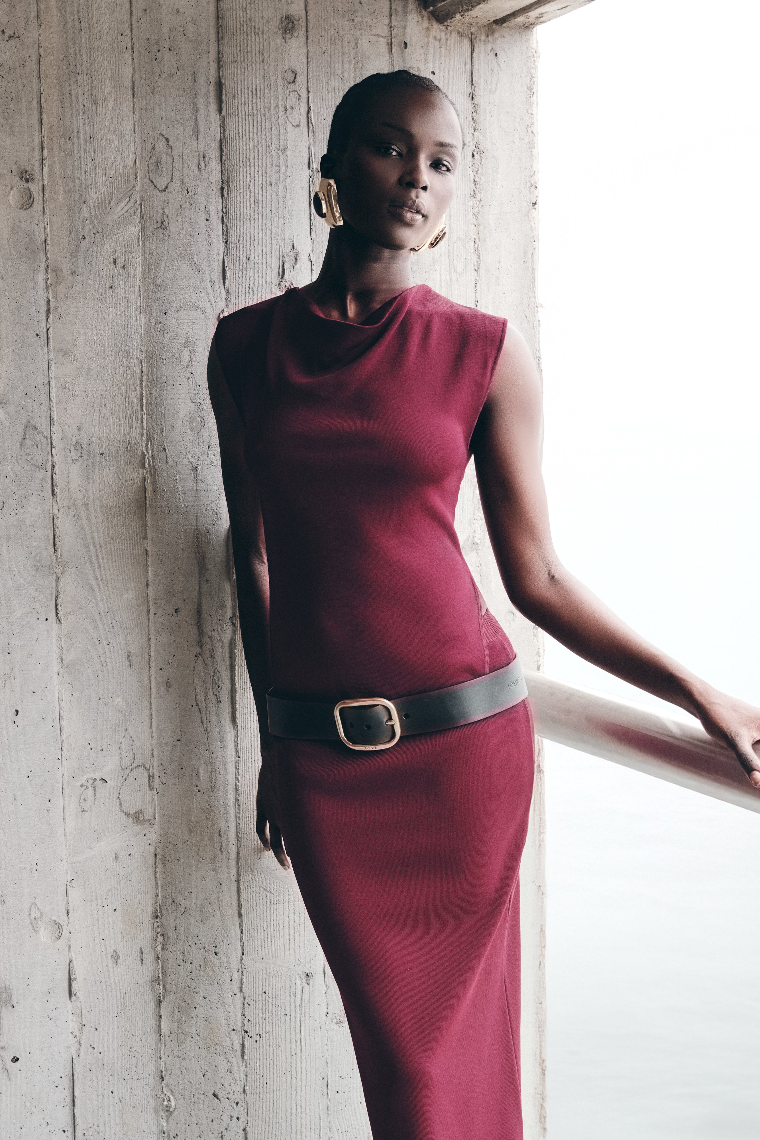 Francisca Knit Top – Merlot Ease