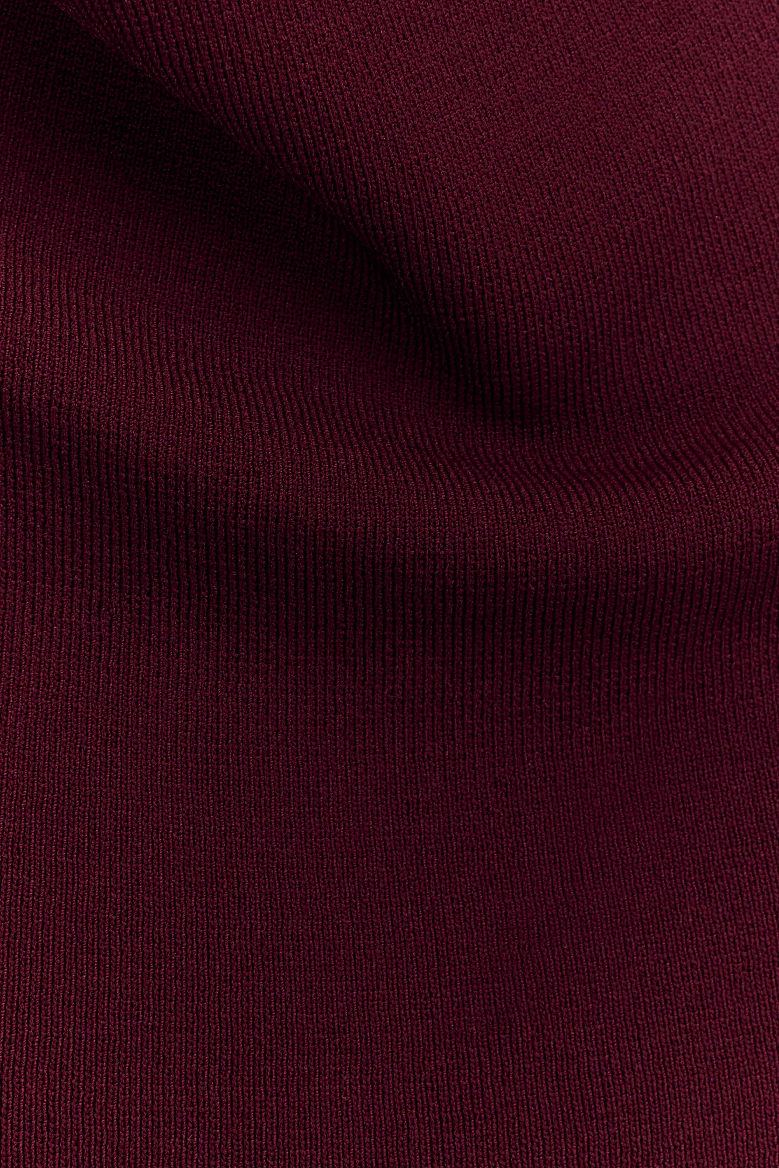 Francisca Knit Top – Merlot Ease