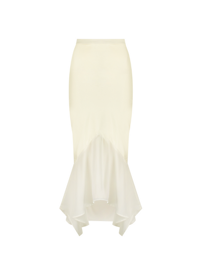 Elira Midi Skirt – Sheer Softness