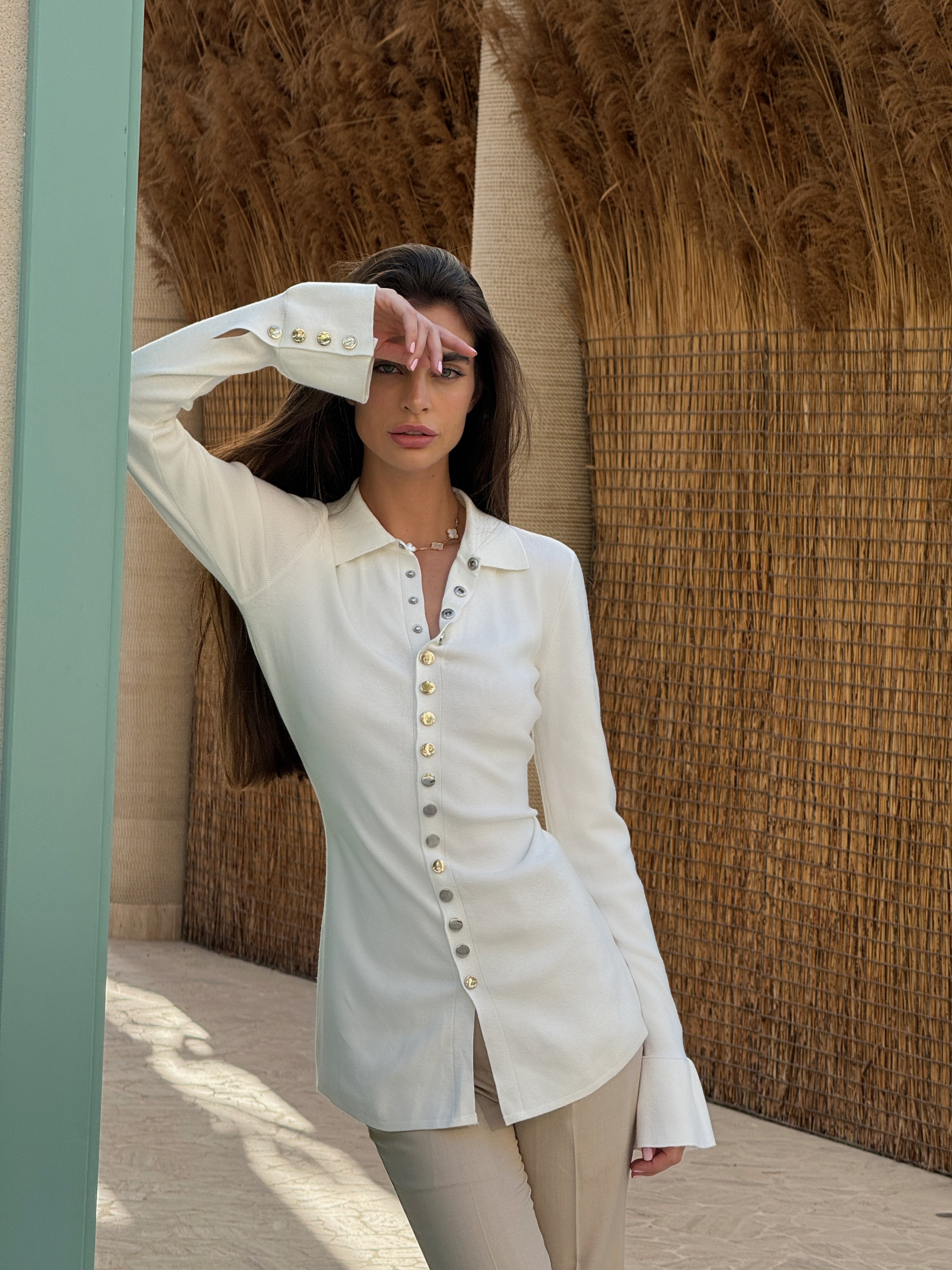 Muse Knit Cardigan – Sculpted Softness