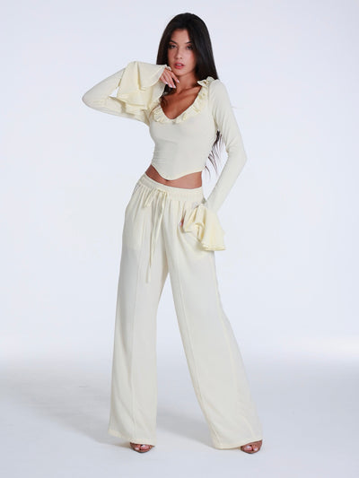 Soraya Ruffle Top – Feminine Flow