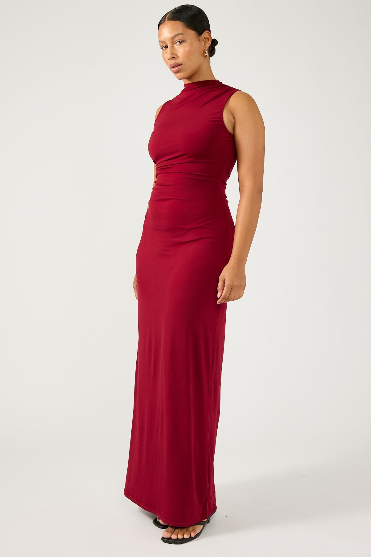 ROSEWOOD MAXI DRESS – DEEP ELEGANCE