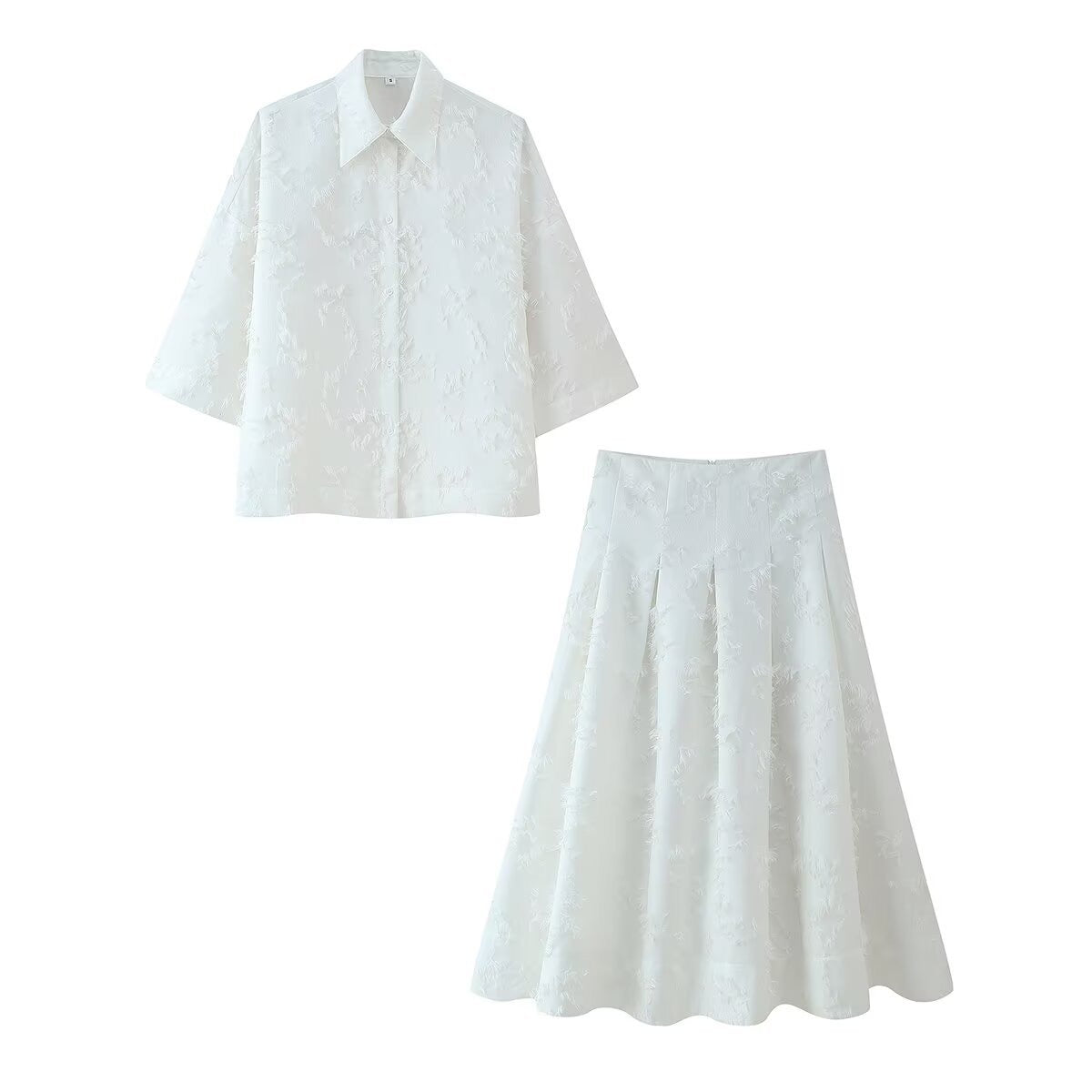 ELEANOR WHITE SET – PURE ELEGANCE