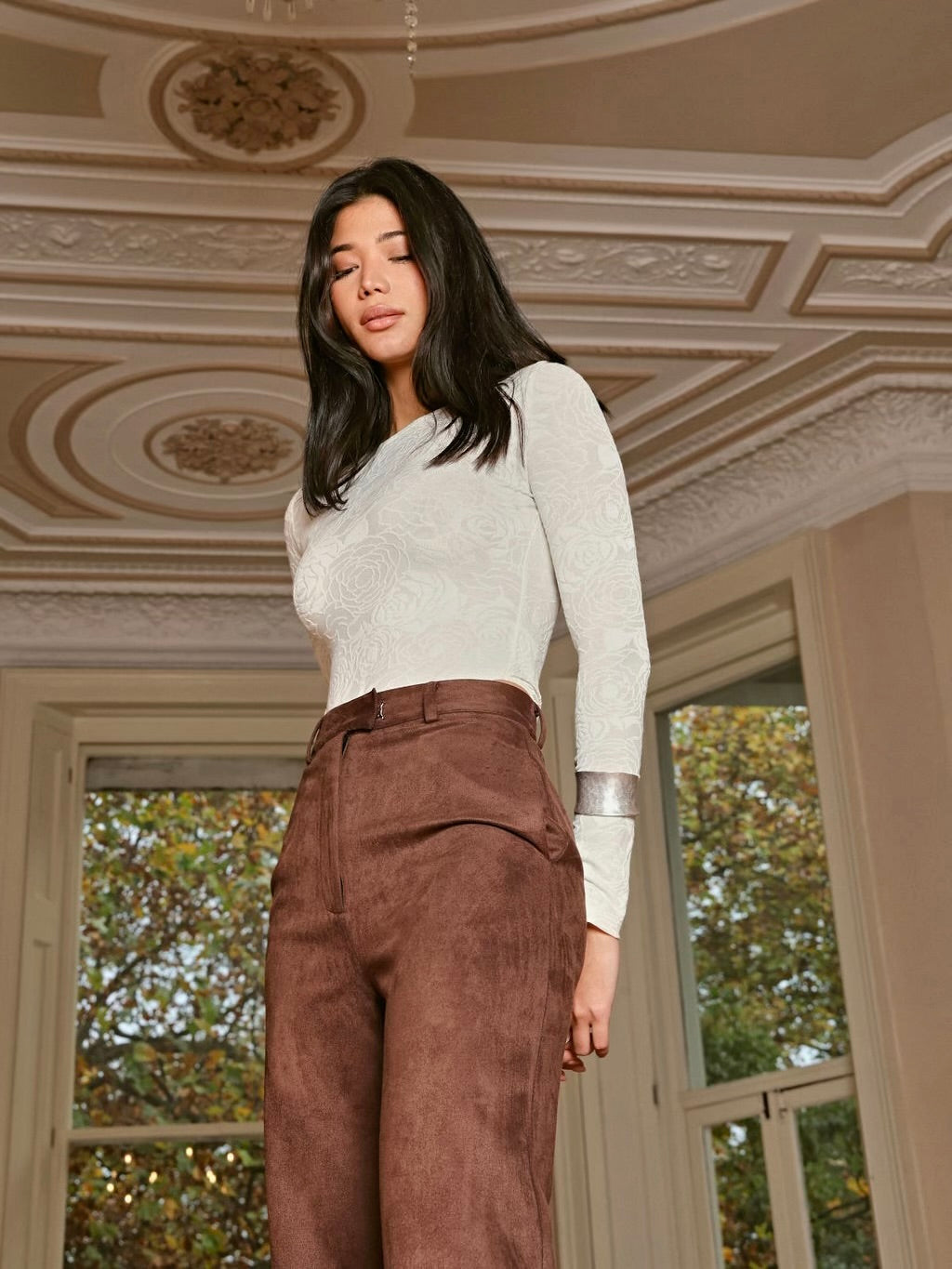 Rosé Body Top – Sculpted Softness