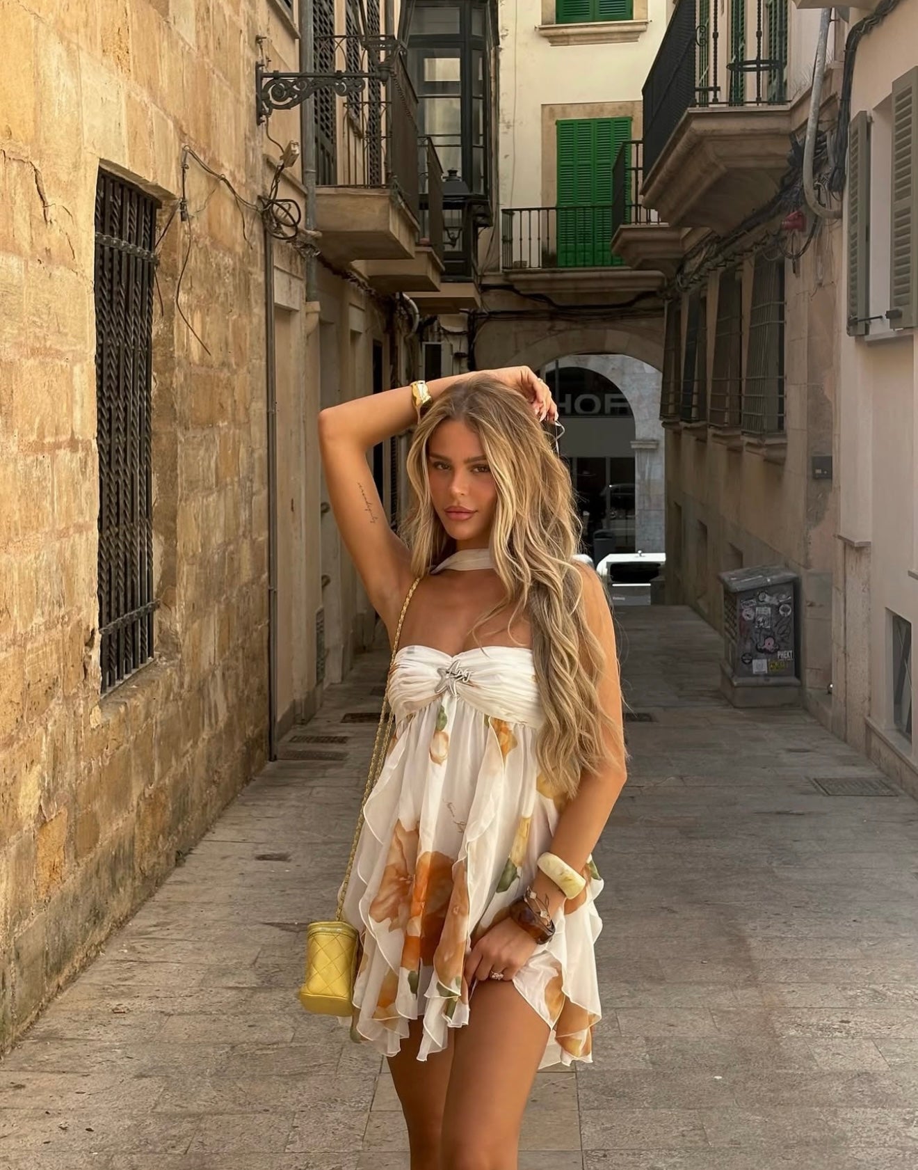 FLORENCE BLOOM DRESS – GARDEN WHISPER