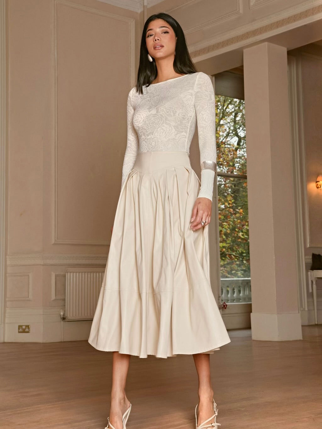 Rosé Body Top – Sculpted Softness