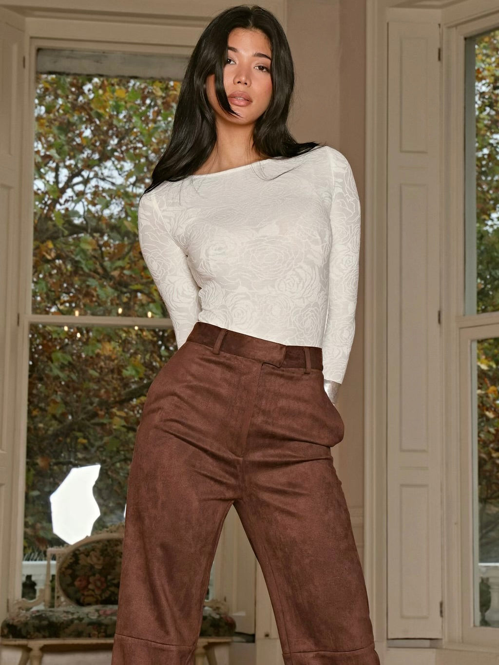 Rosé Body Top – Sculpted Softness