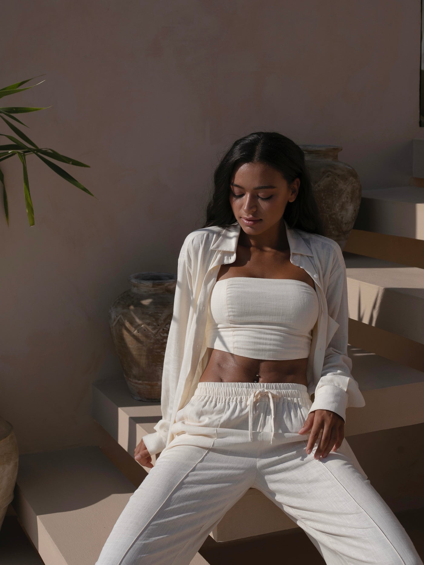 Nahla Linen Set – Timeless Ease