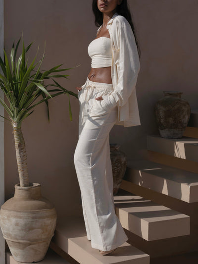 Nahla Linen Set – Timeless Ease
