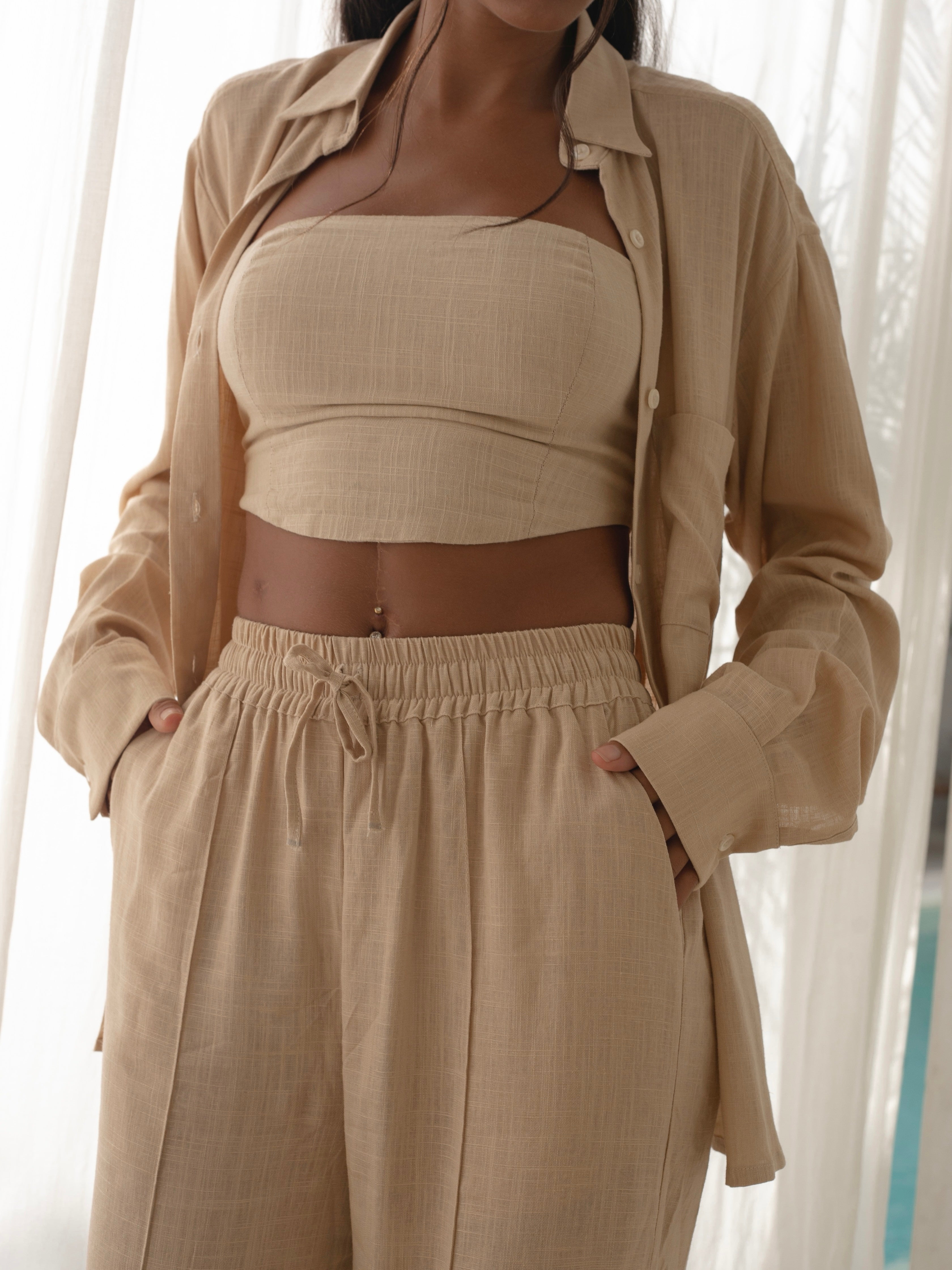 Nahla Linen Set – Timeless Ease