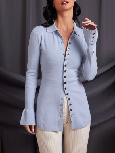 Muse Knit Cardigan – Sculpted Softness