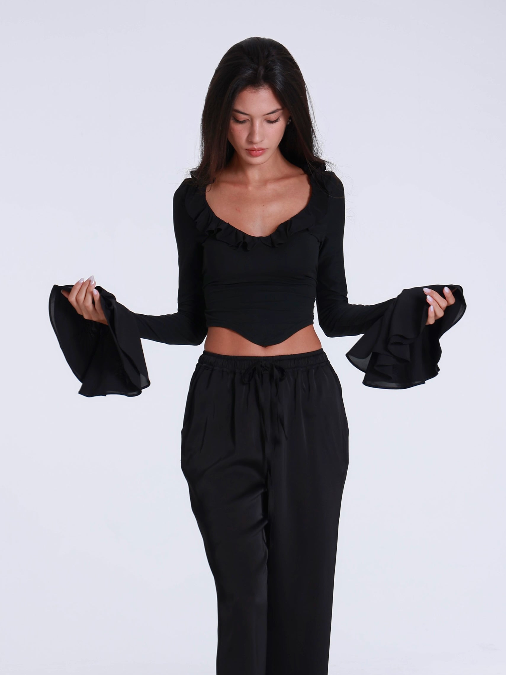 Soraya Ruffle Top – Feminine Flow