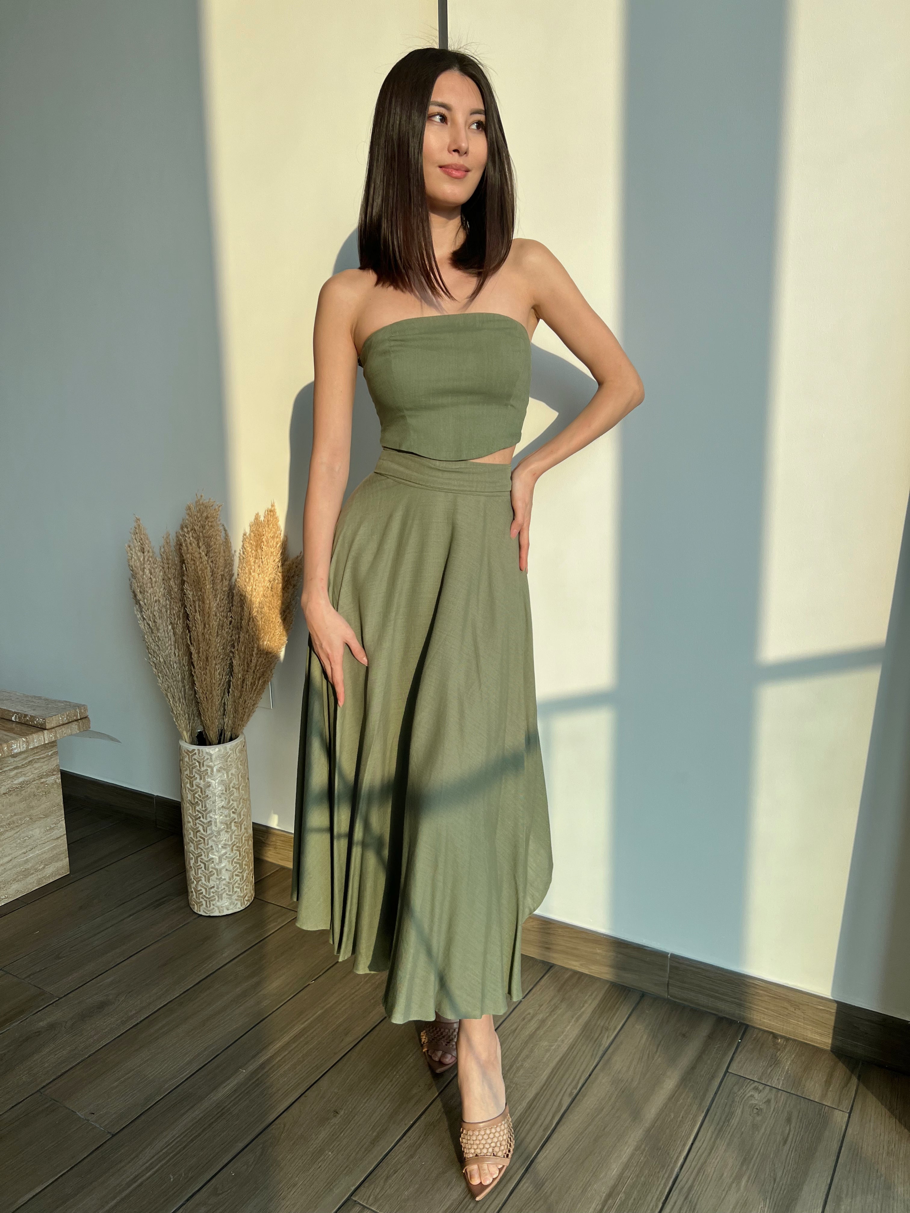 Naya Linen Set – Earthy Elegance