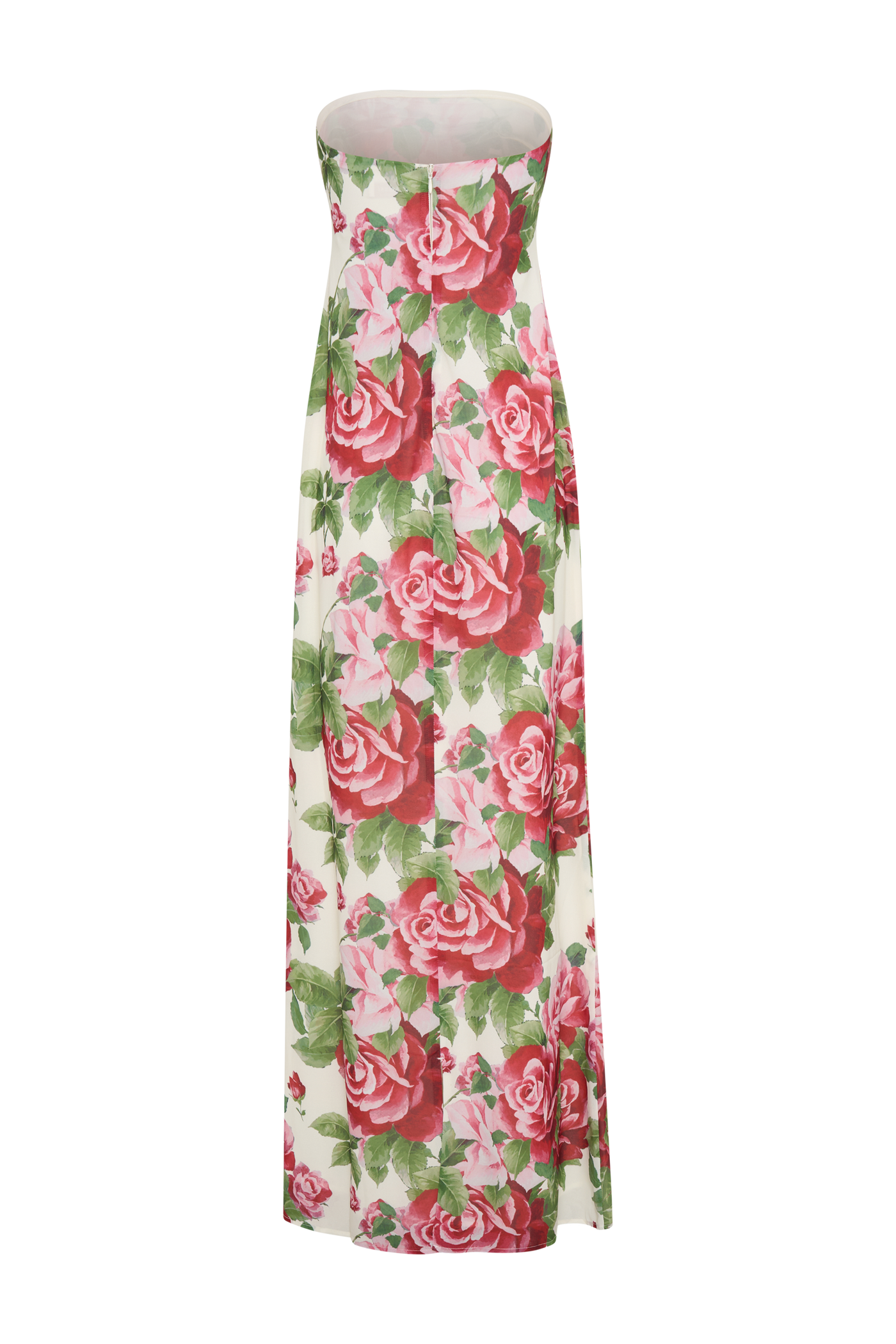 Sierra Strapless Maxi – Rose Drift