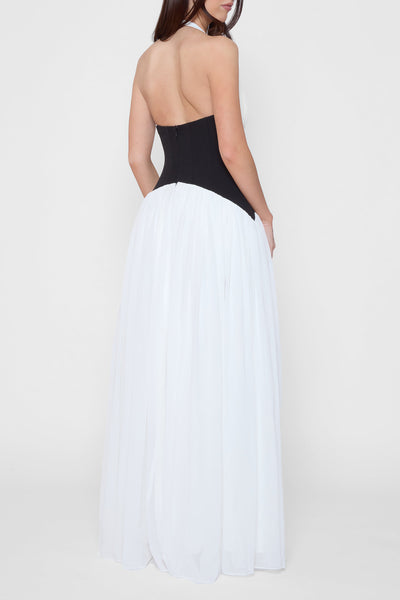 HARLOWE CONTRAST CORSET DRESS – MODERN MUSE