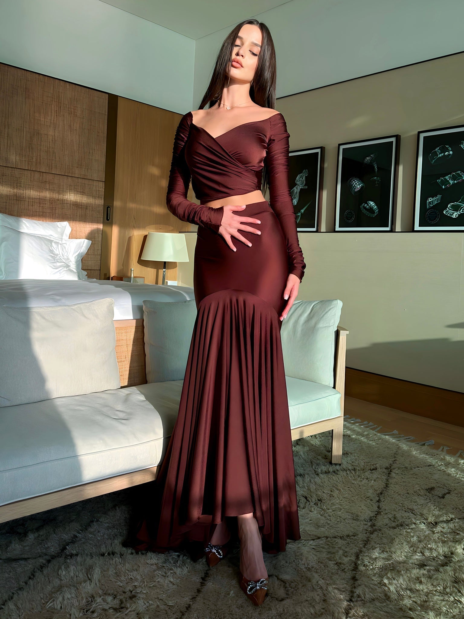 Esme Ruffle Skirt – Timeless Drama