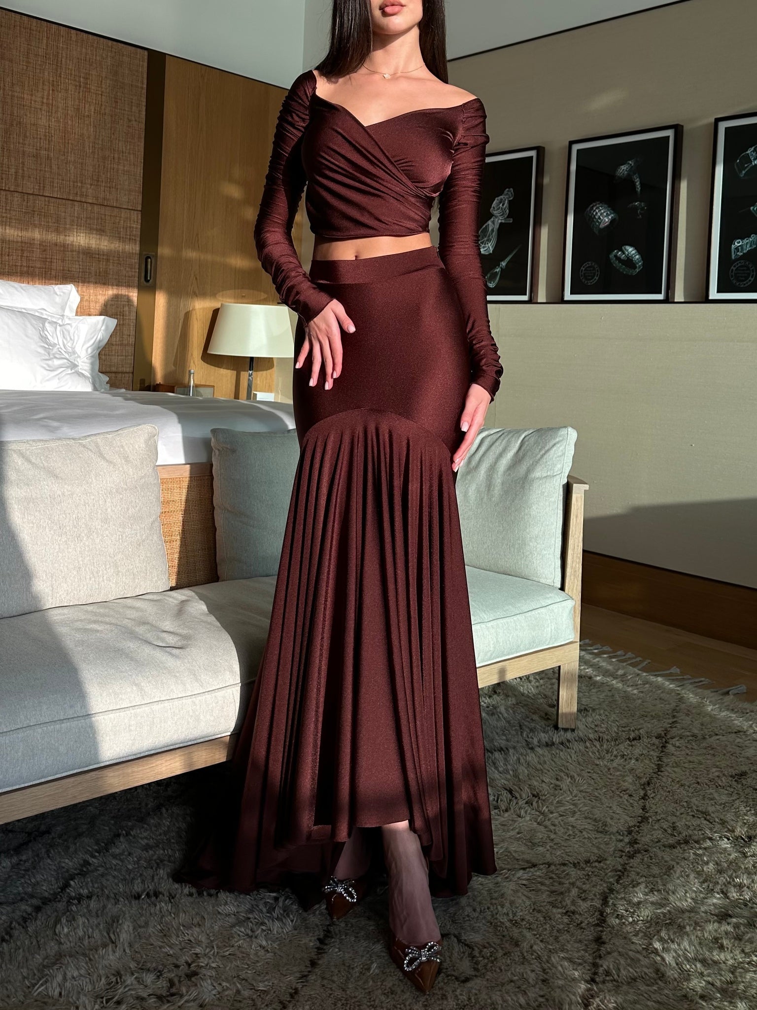 Esme Ruffle Skirt – Timeless Drama