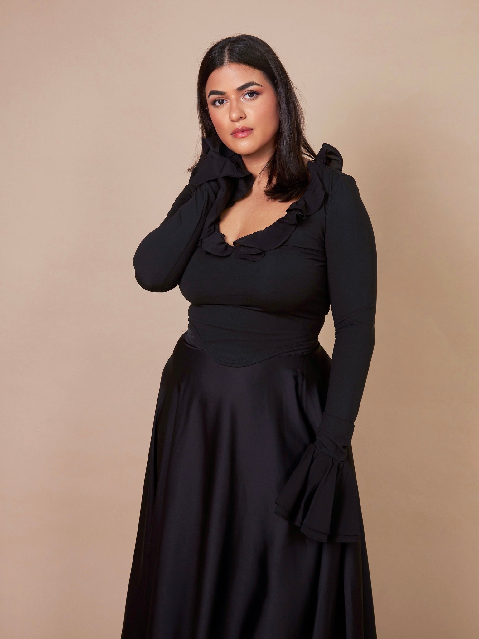 Soraya Ruffle Top – Feminine Flow