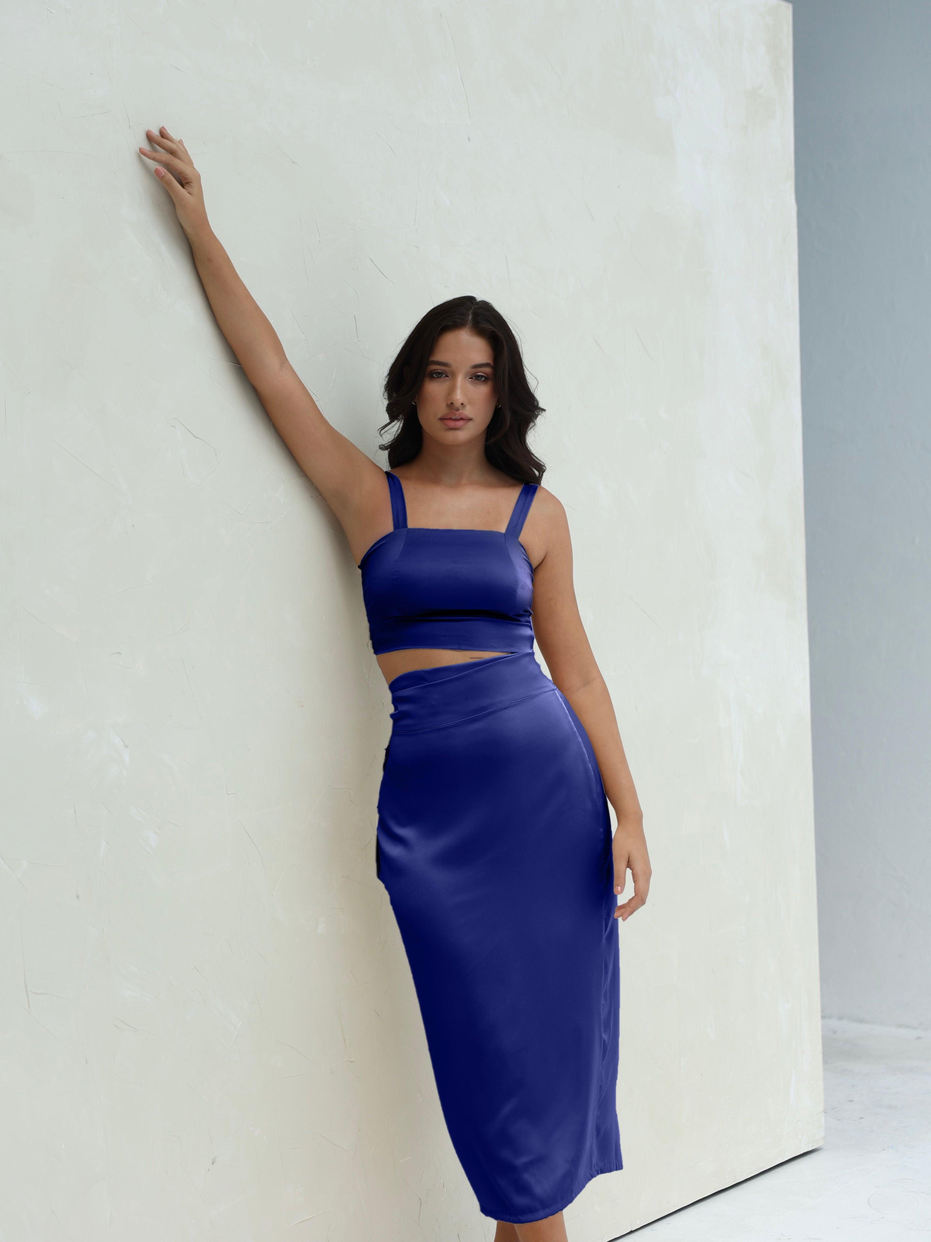 Mira Wrap Skirt – Sleek Simplicity